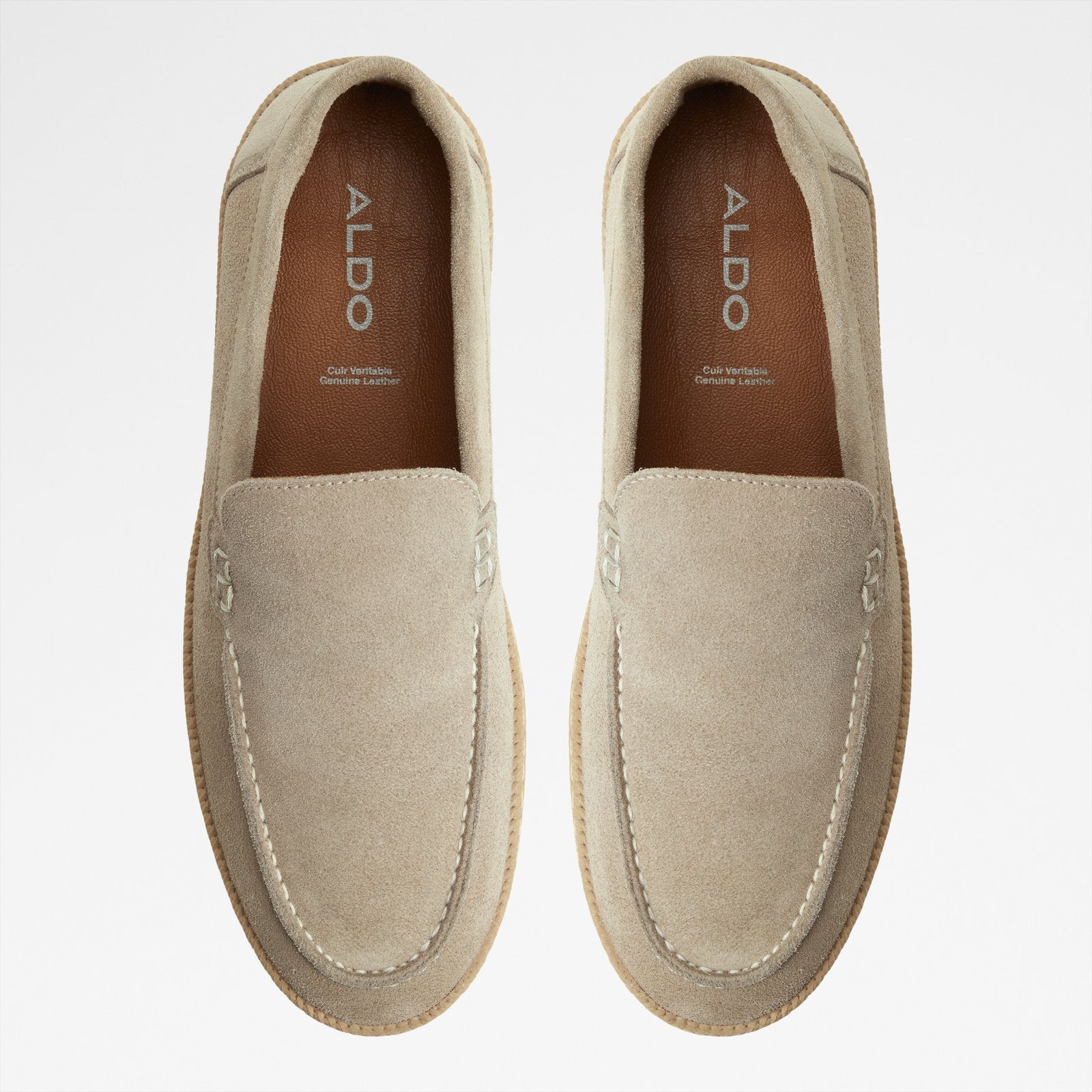 Erkek Bej Loafer-6
