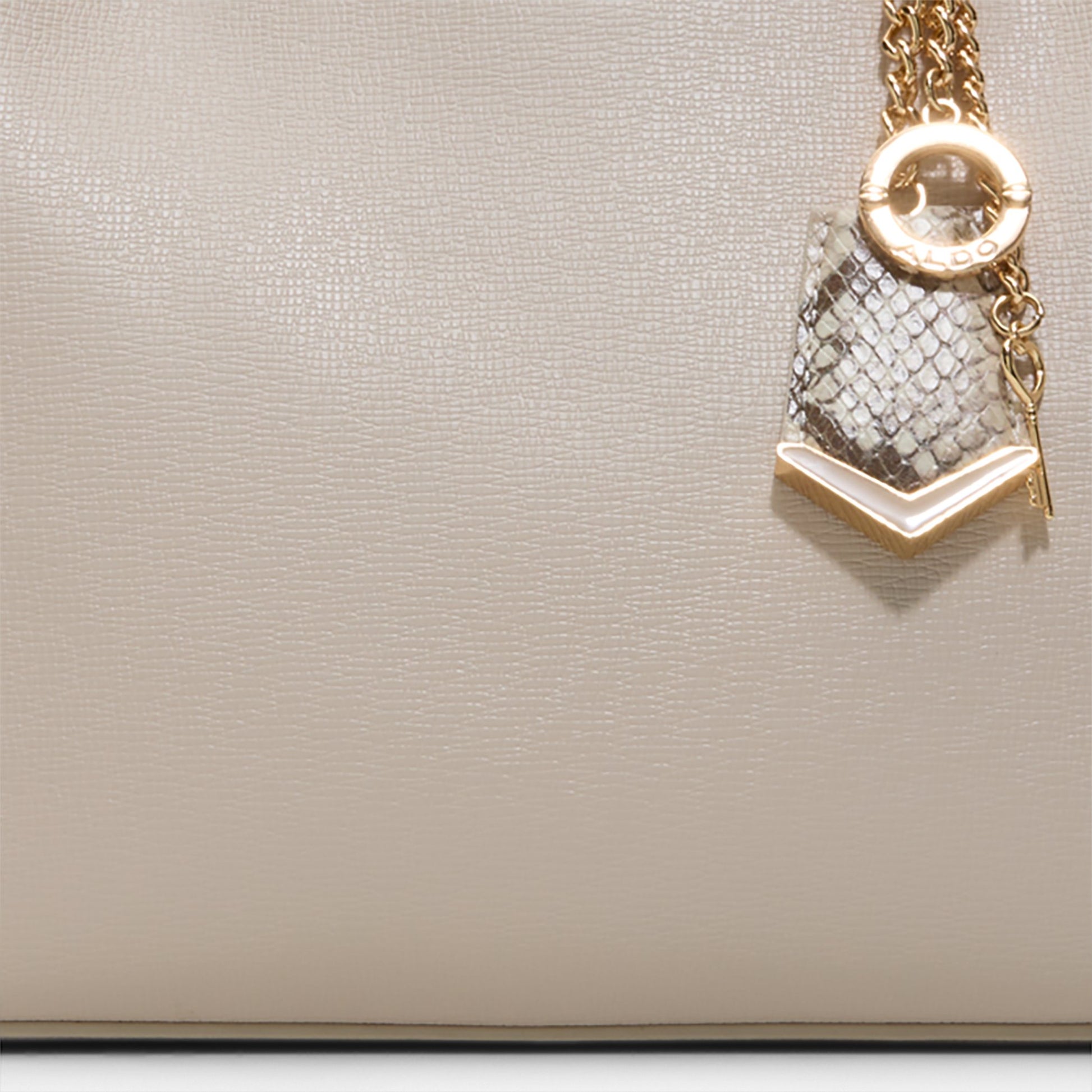 Kadın Bej Omuz Ve El Çantası-6