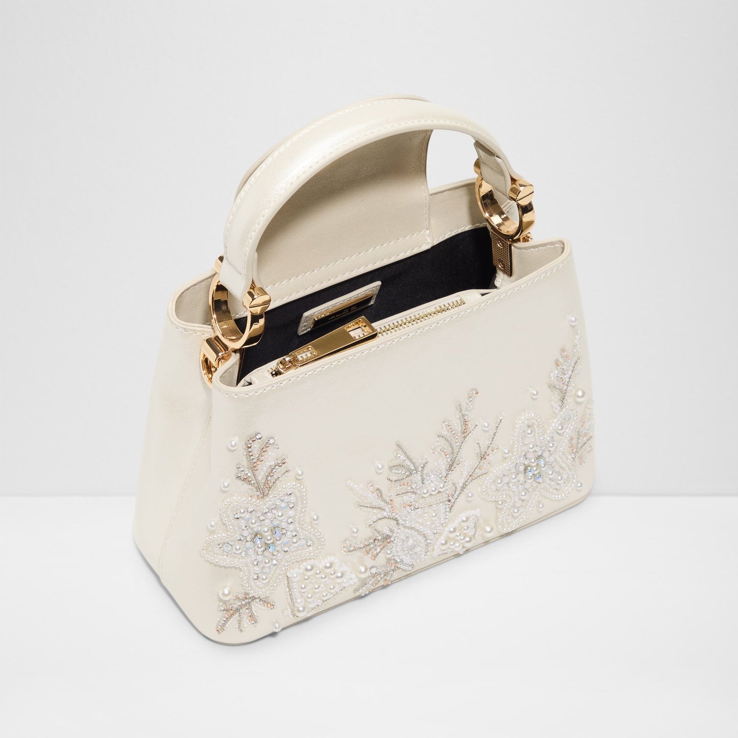 Kadın Beyaz El Çantası-3