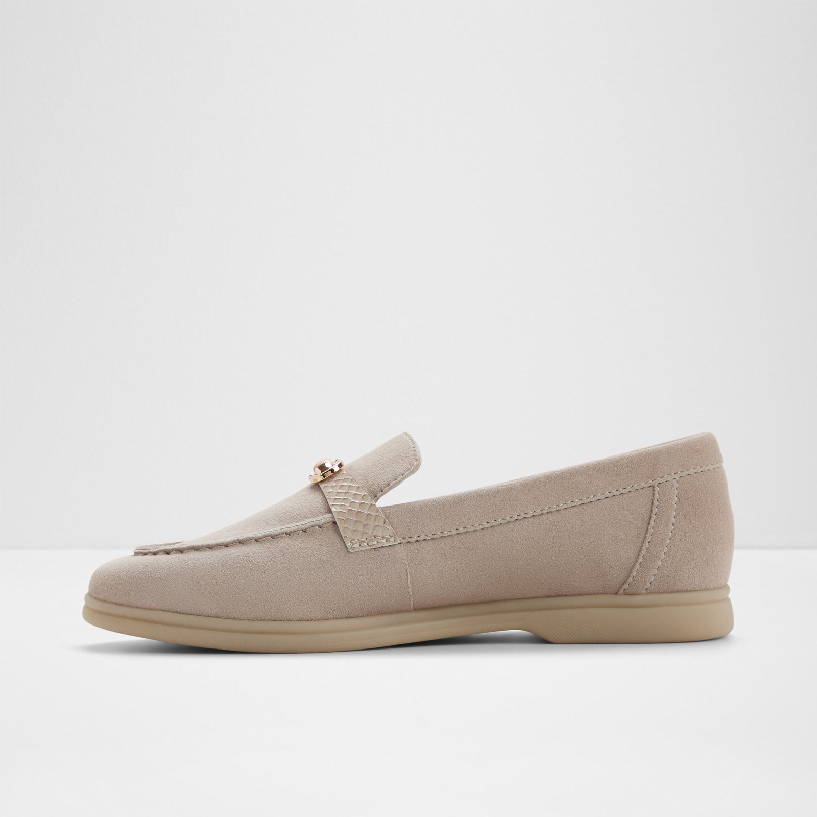 Kadın Gri Loafer-3