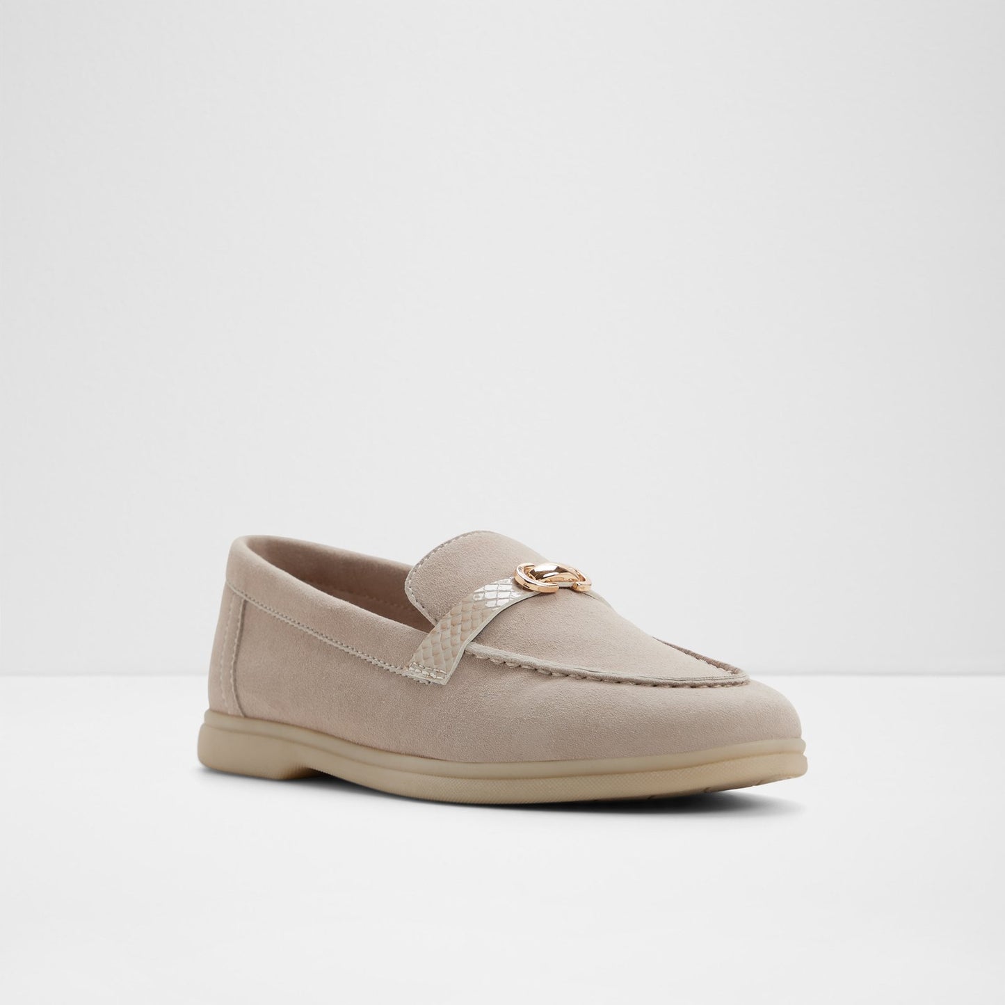 Kadın Gri Loafer-4