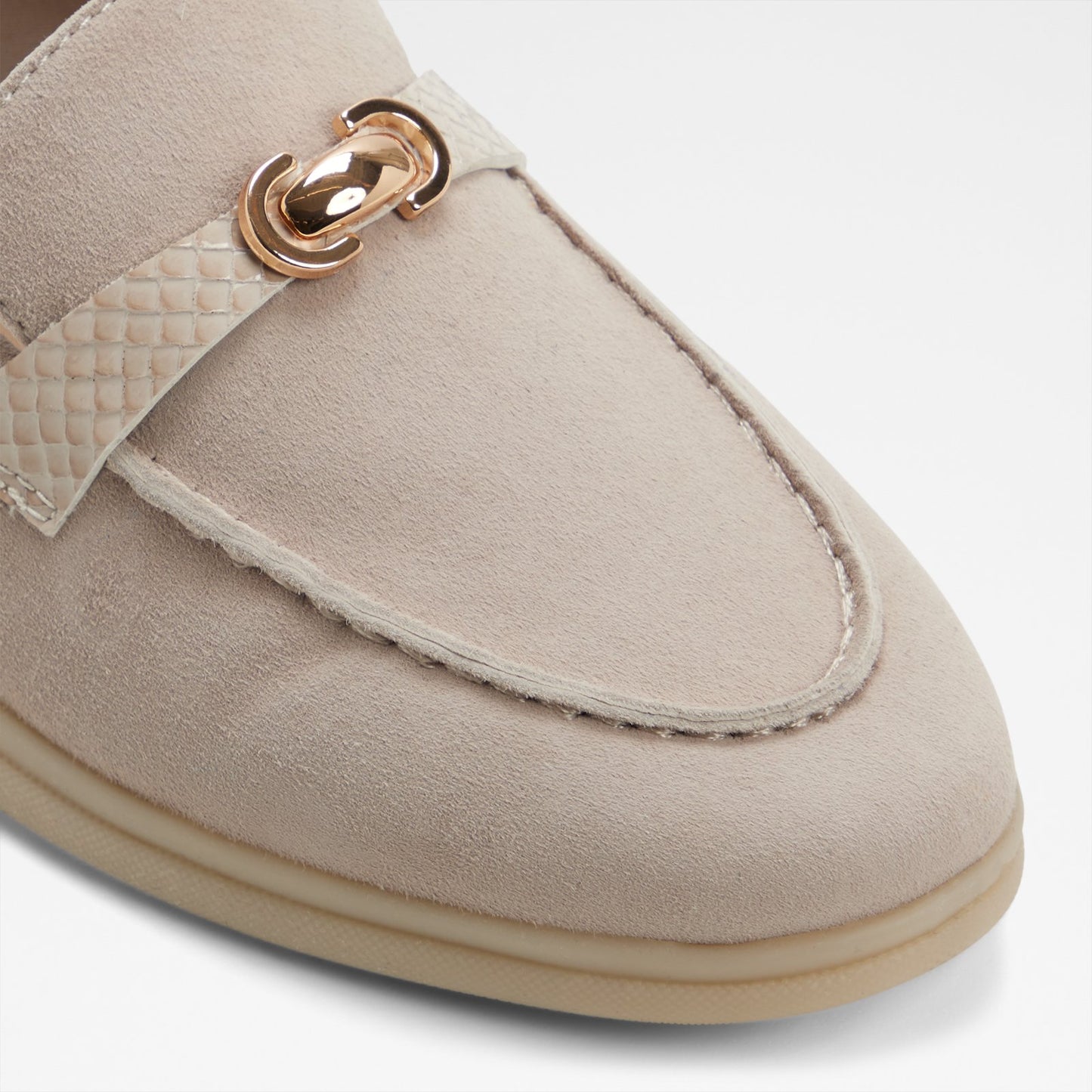 Kadın Gri Loafer-5