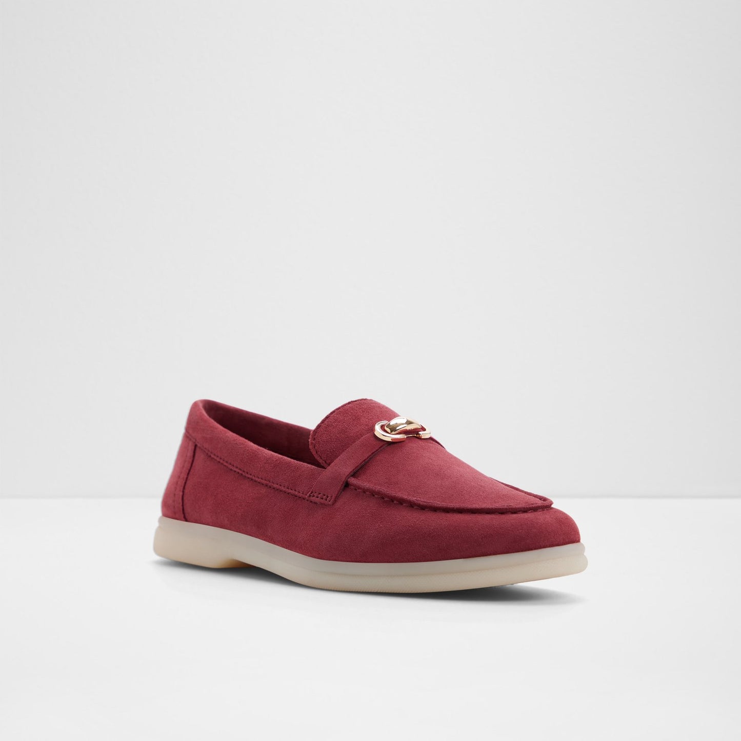 Kadın Bordo Loafer-4