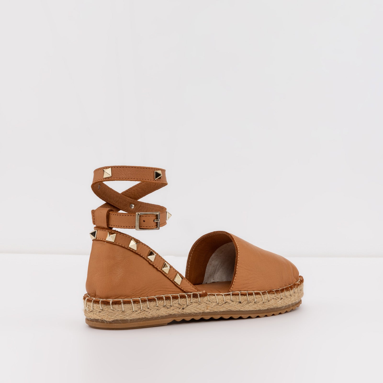 Kadın Taba Espadril Sandalet-2