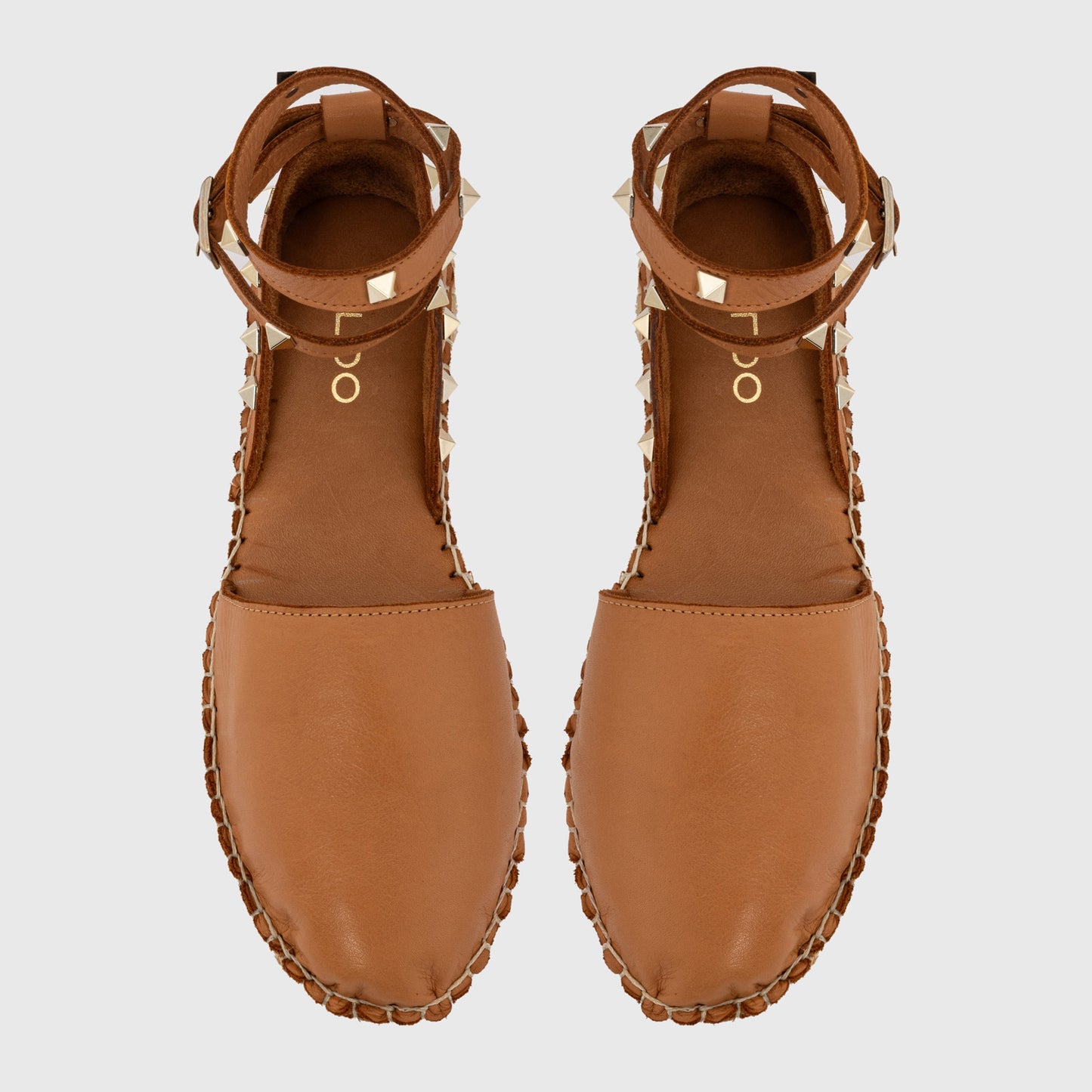 Kadın Taba Espadril Sandalet-6