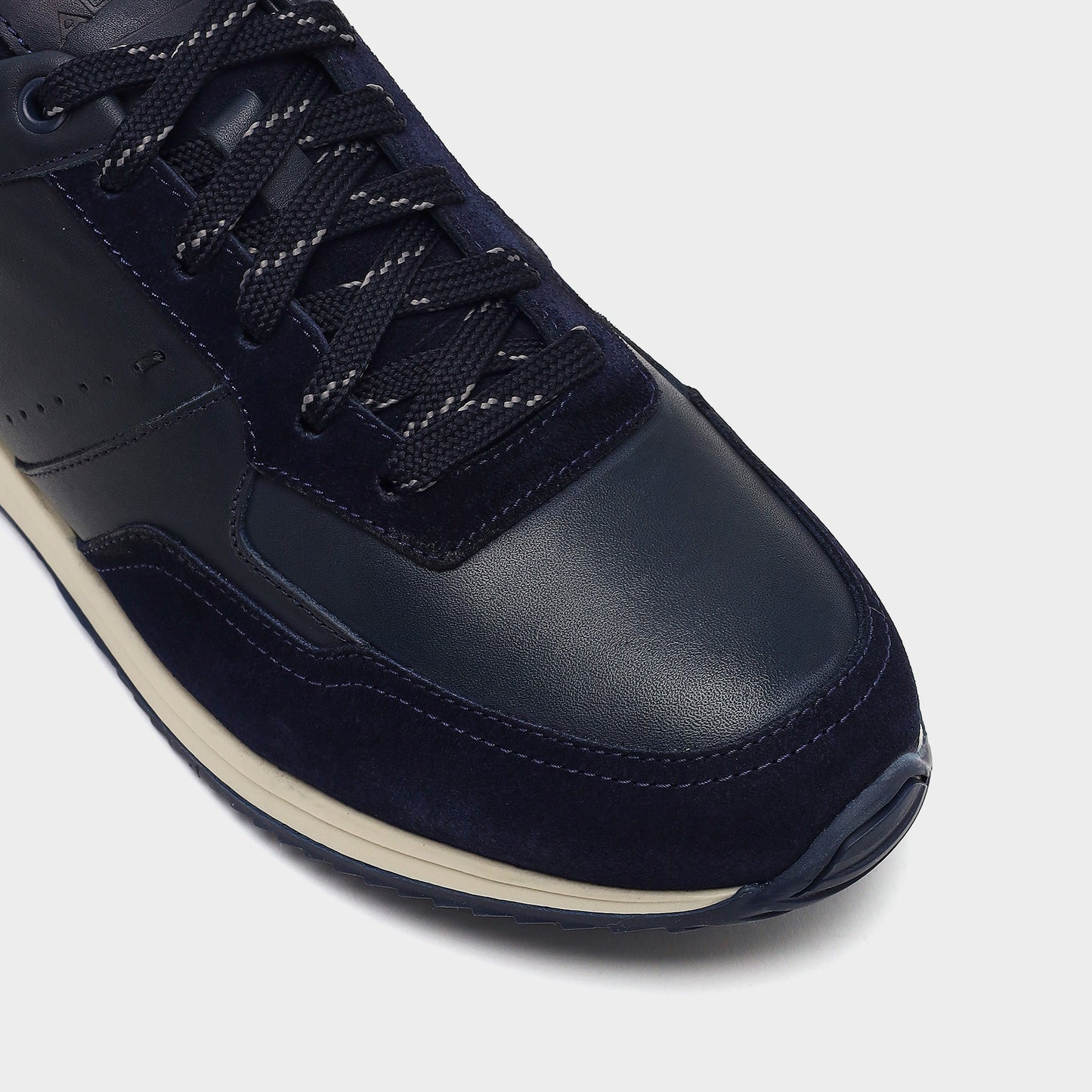 Hakiki Deri Erkek Bej Sneaker-5