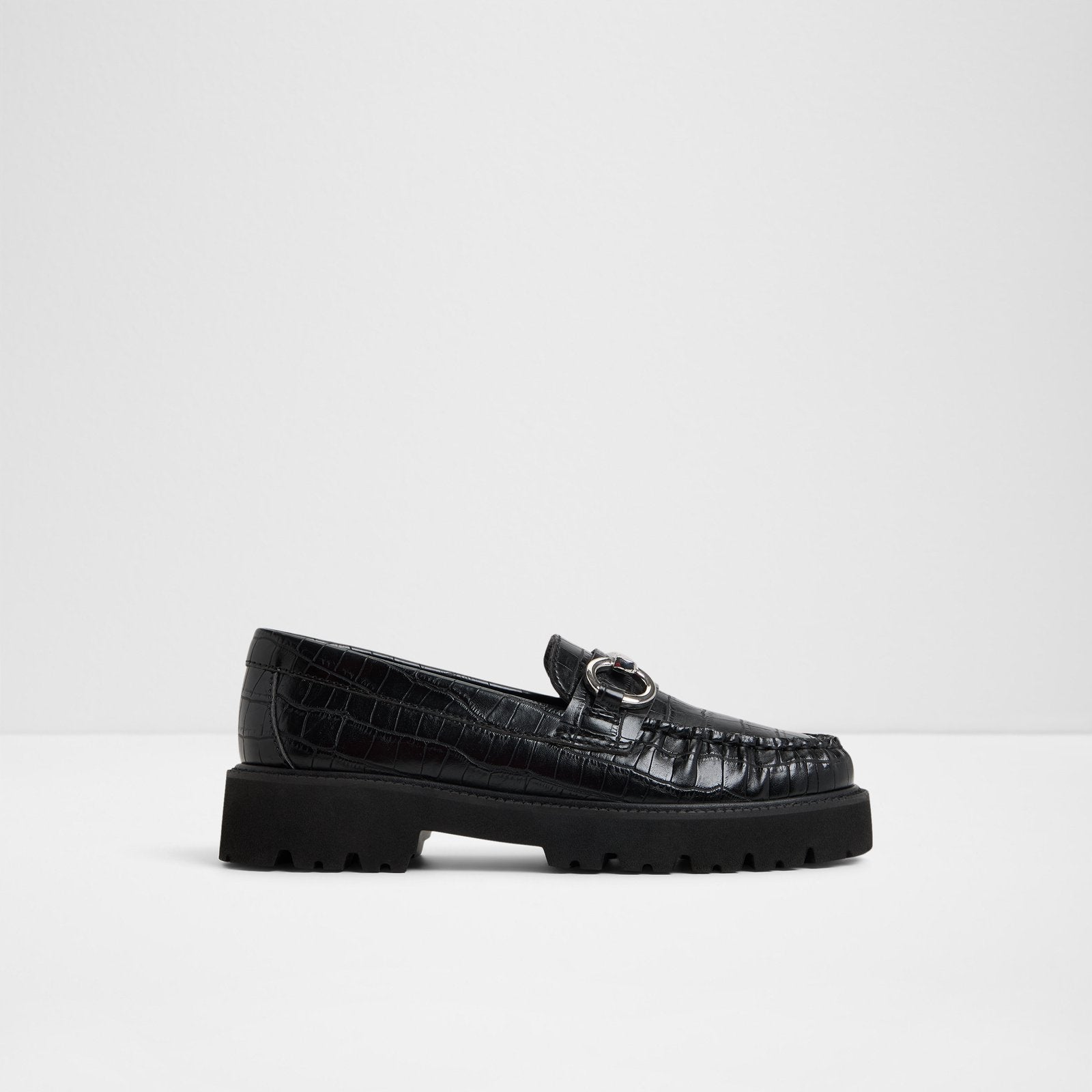 Kadın Siyah Loafer-1