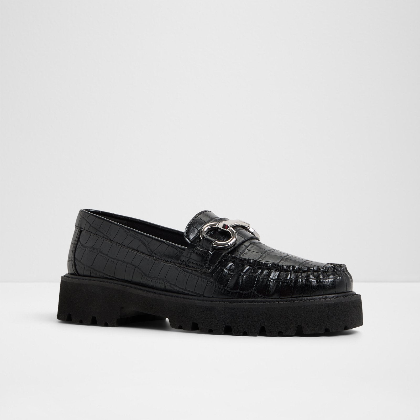 Kadın Siyah Loafer-4