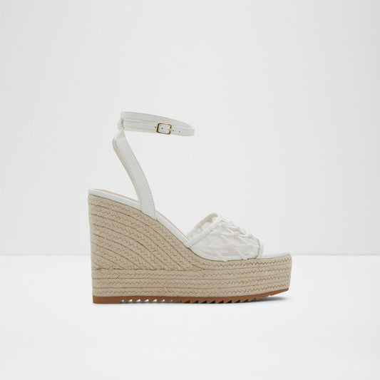 Kadın Beyaz Dolgu Topuk Espadril-1