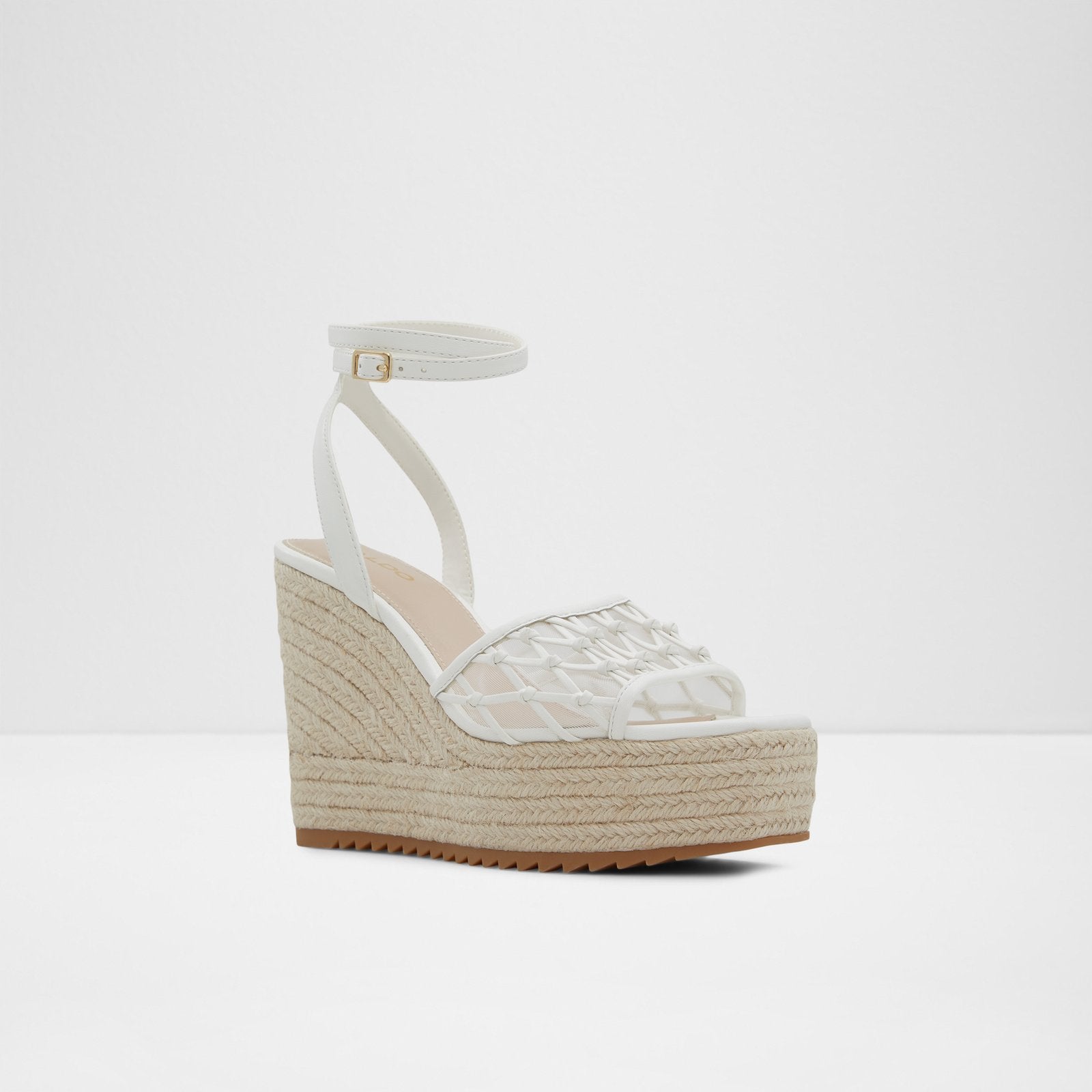 Kadın Beyaz Dolgu Topuk Espadril-4