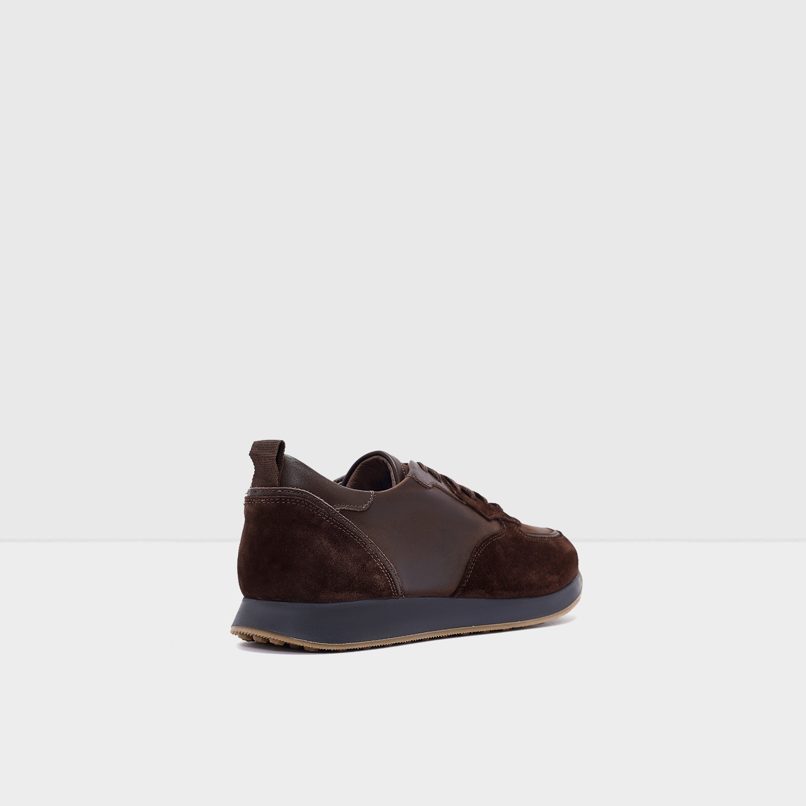 Erkek Kahverengi Bağcıklı Sneaker-2
