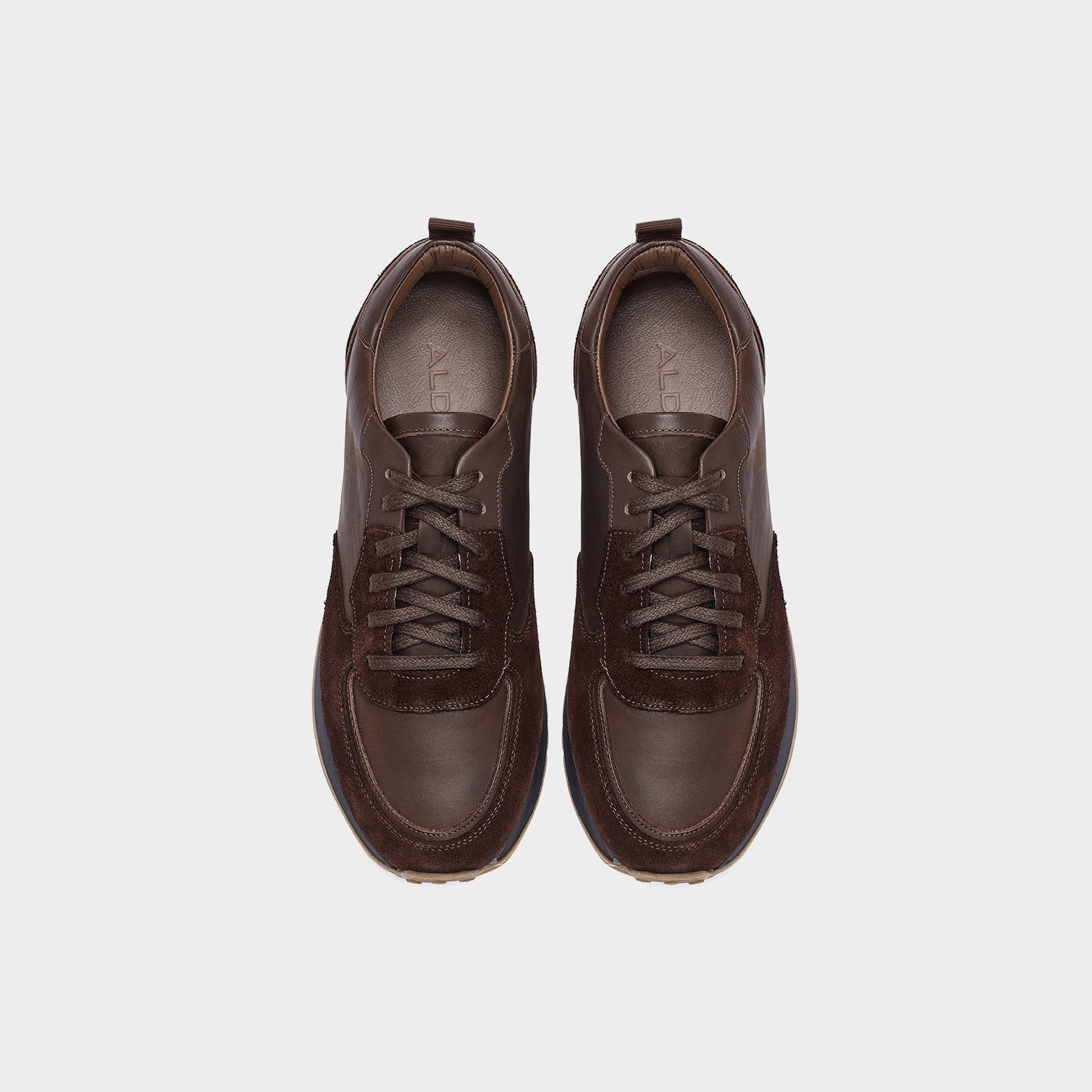 Erkek Kahverengi Bağcıklı Sneaker-6