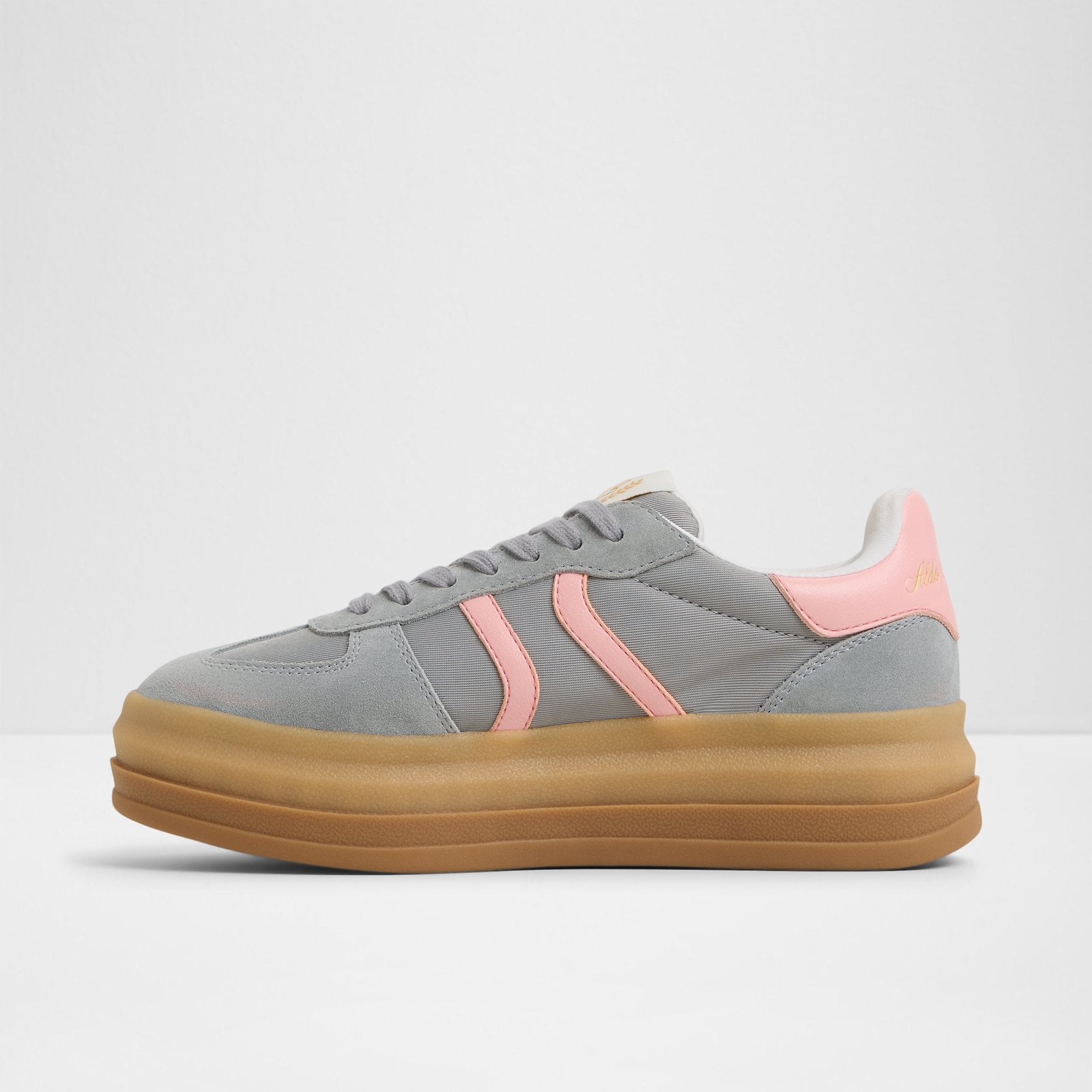 Kadın Gri Platform Sneaker-3