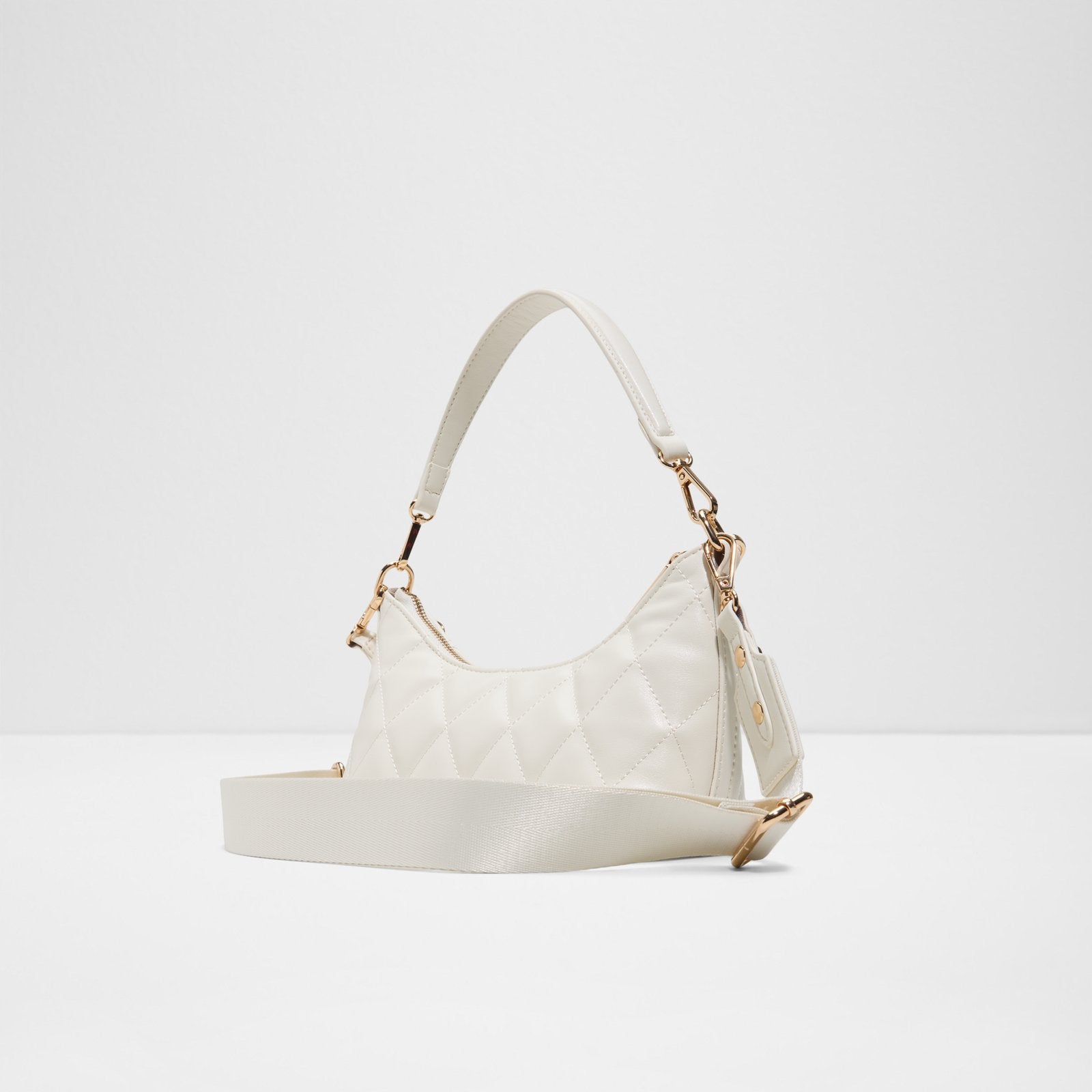 Kadın Beyaz Omuz Ve El Çantası-2