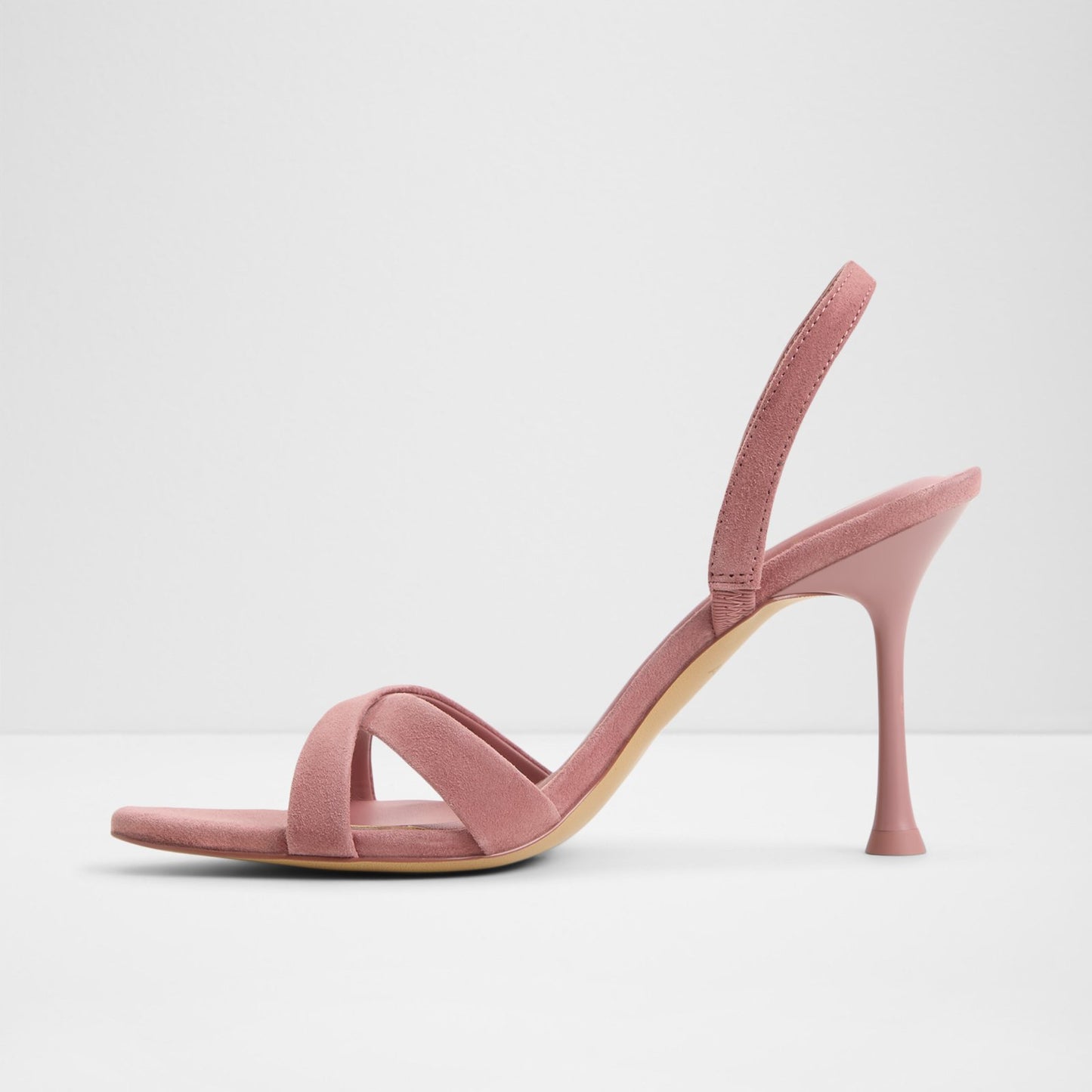 Kadın Pembe Topuklu Sandalet-3