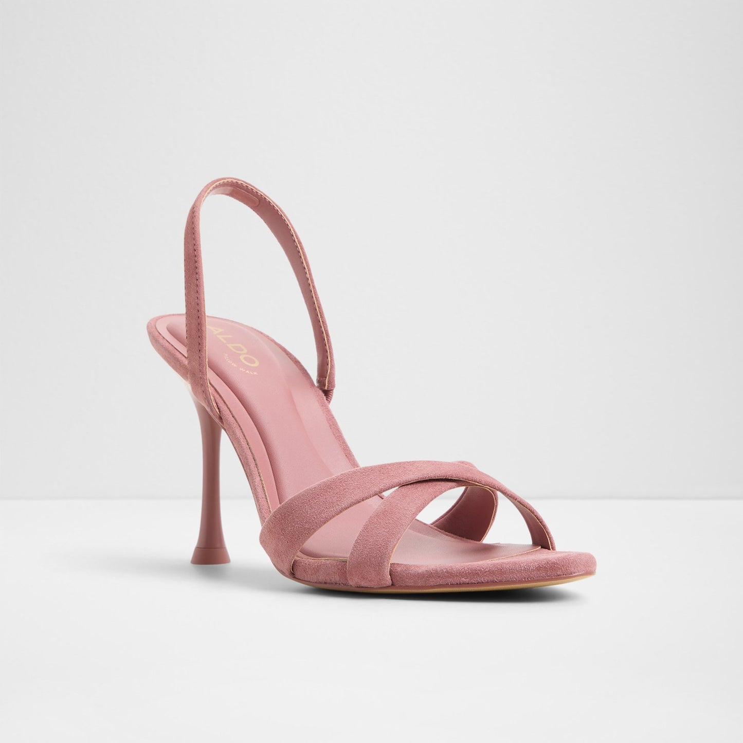 Kadın Pembe Topuklu Sandalet-4