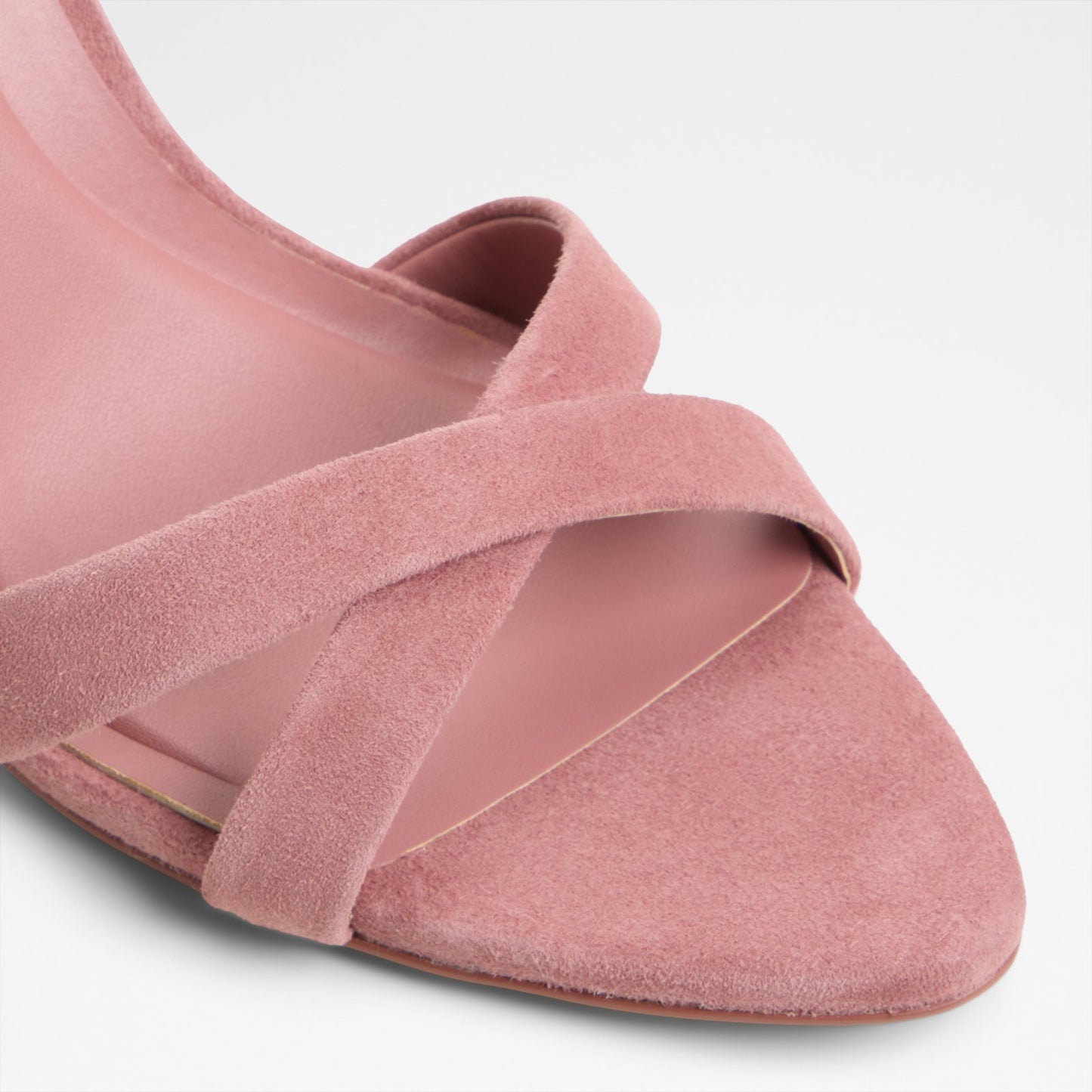 Kadın Pembe Topuklu Sandalet-5