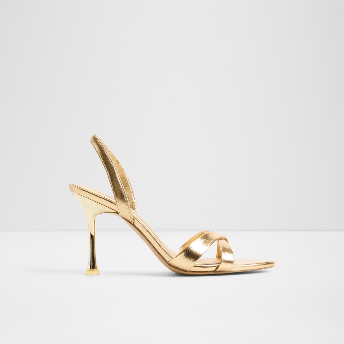 Kadın Gold Topuklu Sandalet-1