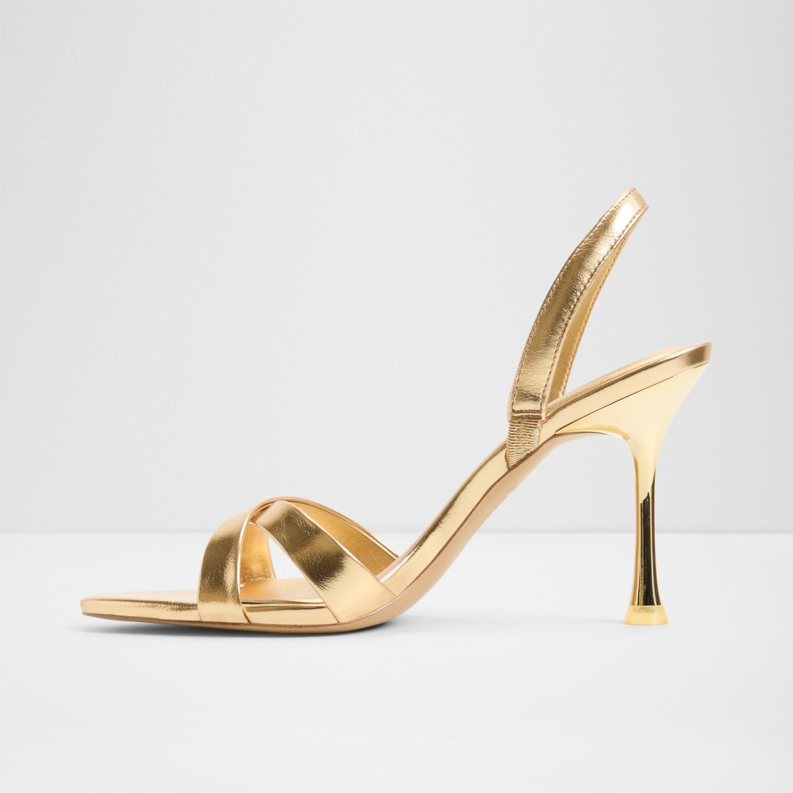 Kadın Gold Topuklu Sandalet-3