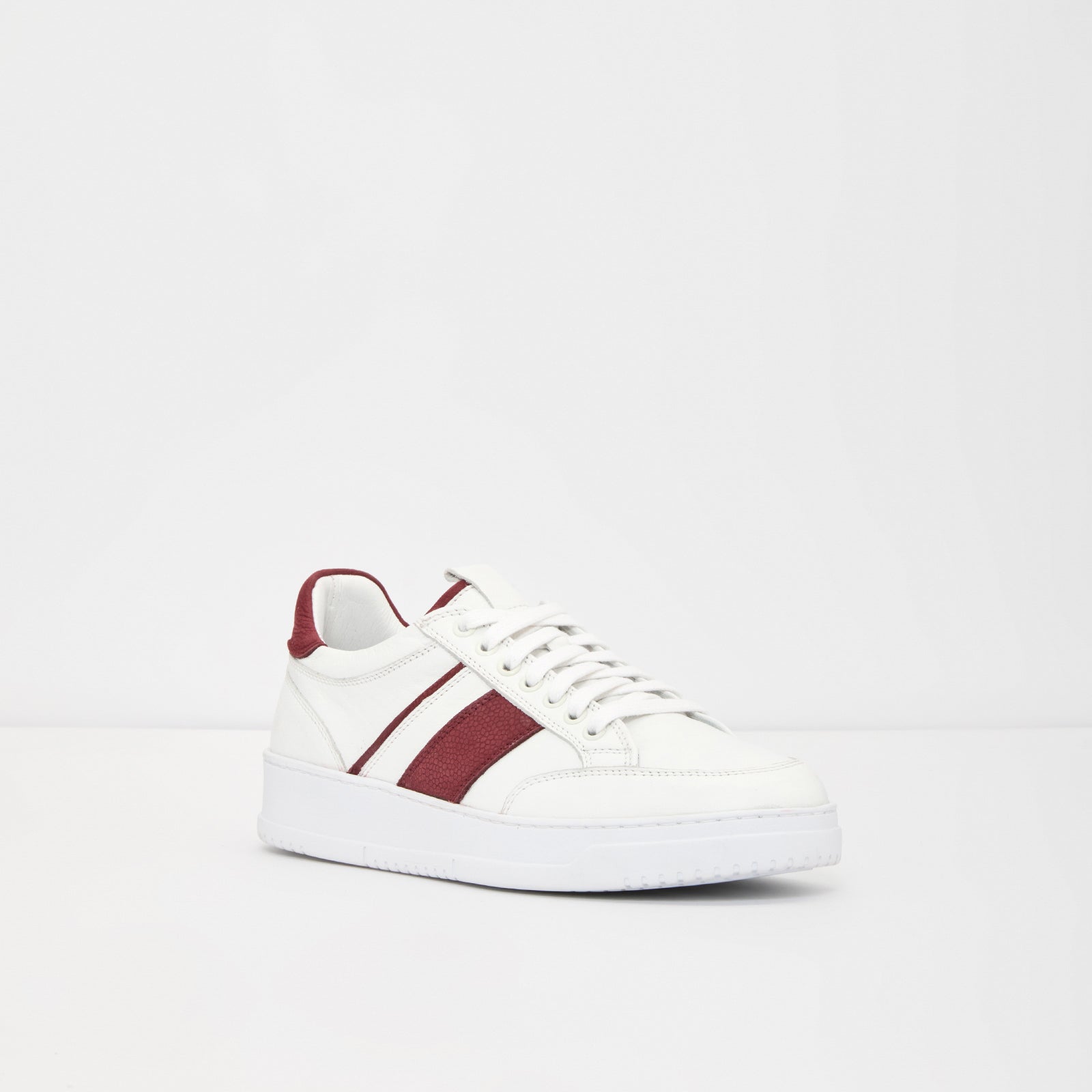 Erkek Bordo Sneaker-4