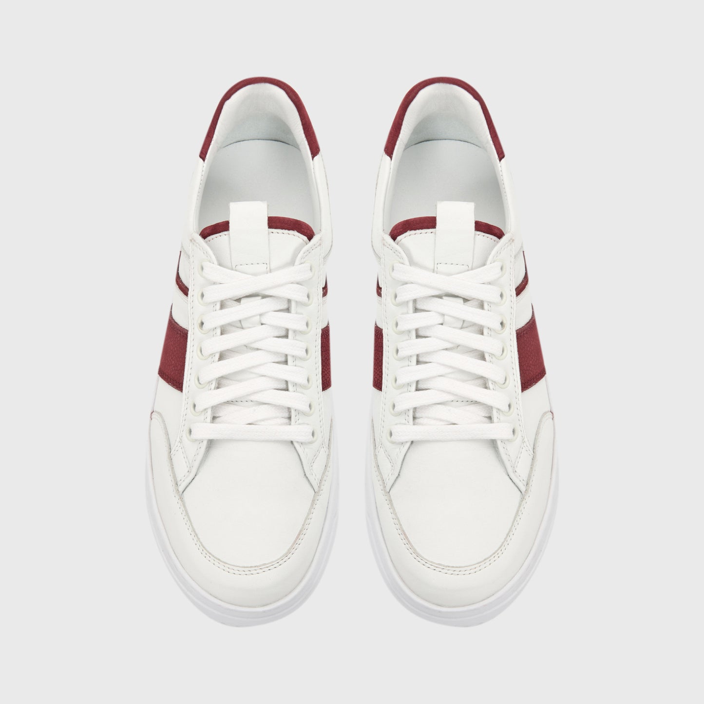 Erkek Bordo Sneaker-6
