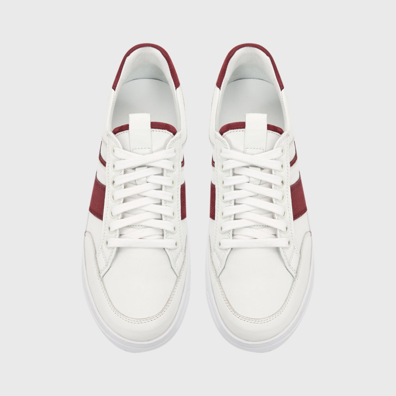 Erkek Bordo Sneaker-6