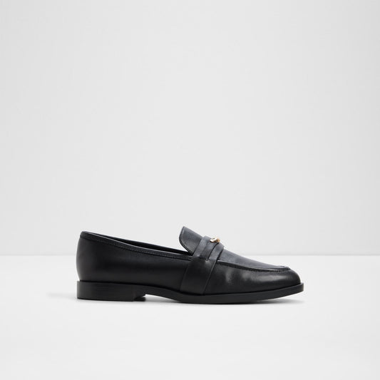 Kadın Siyah Loafer-1
