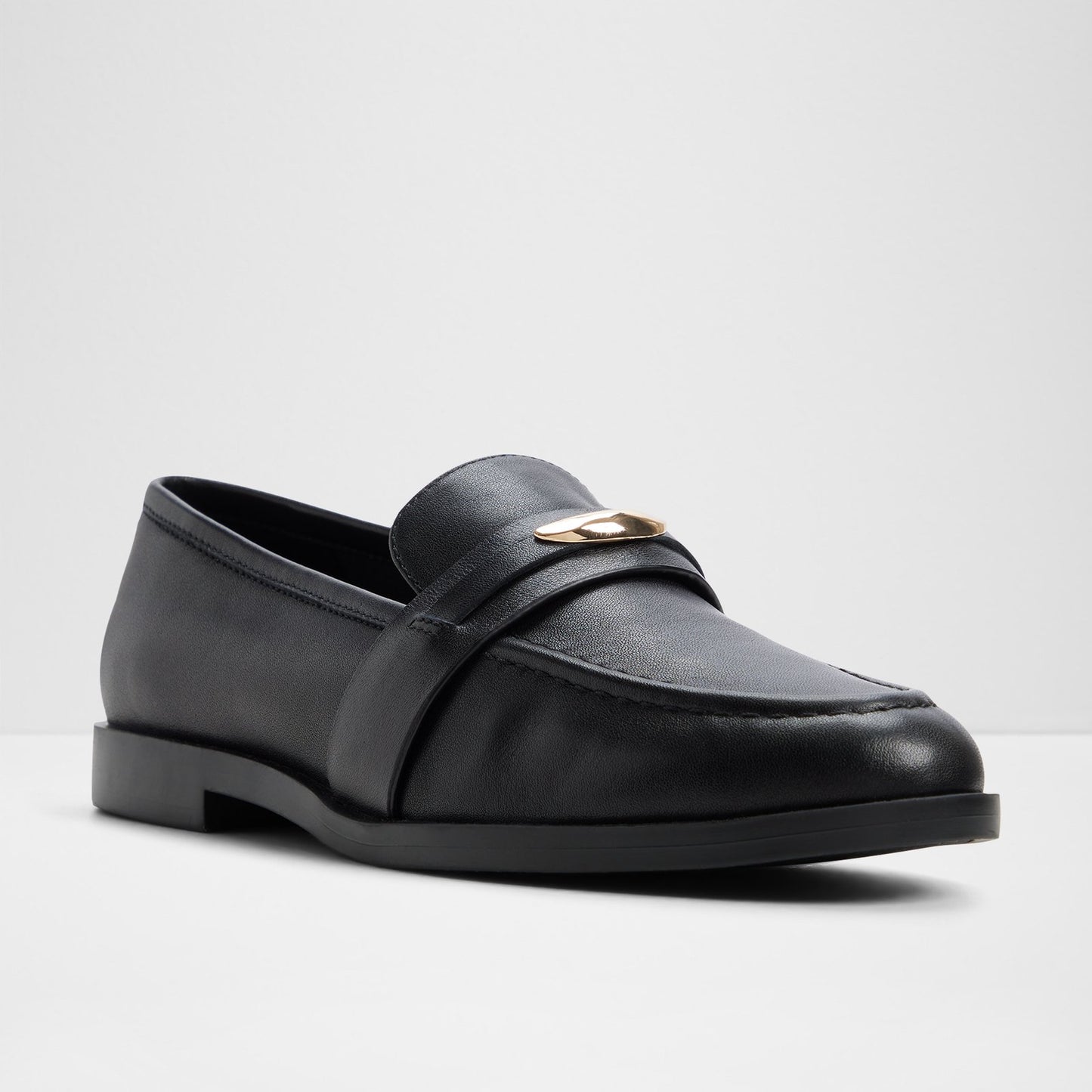 Kadın Siyah Loafer-2