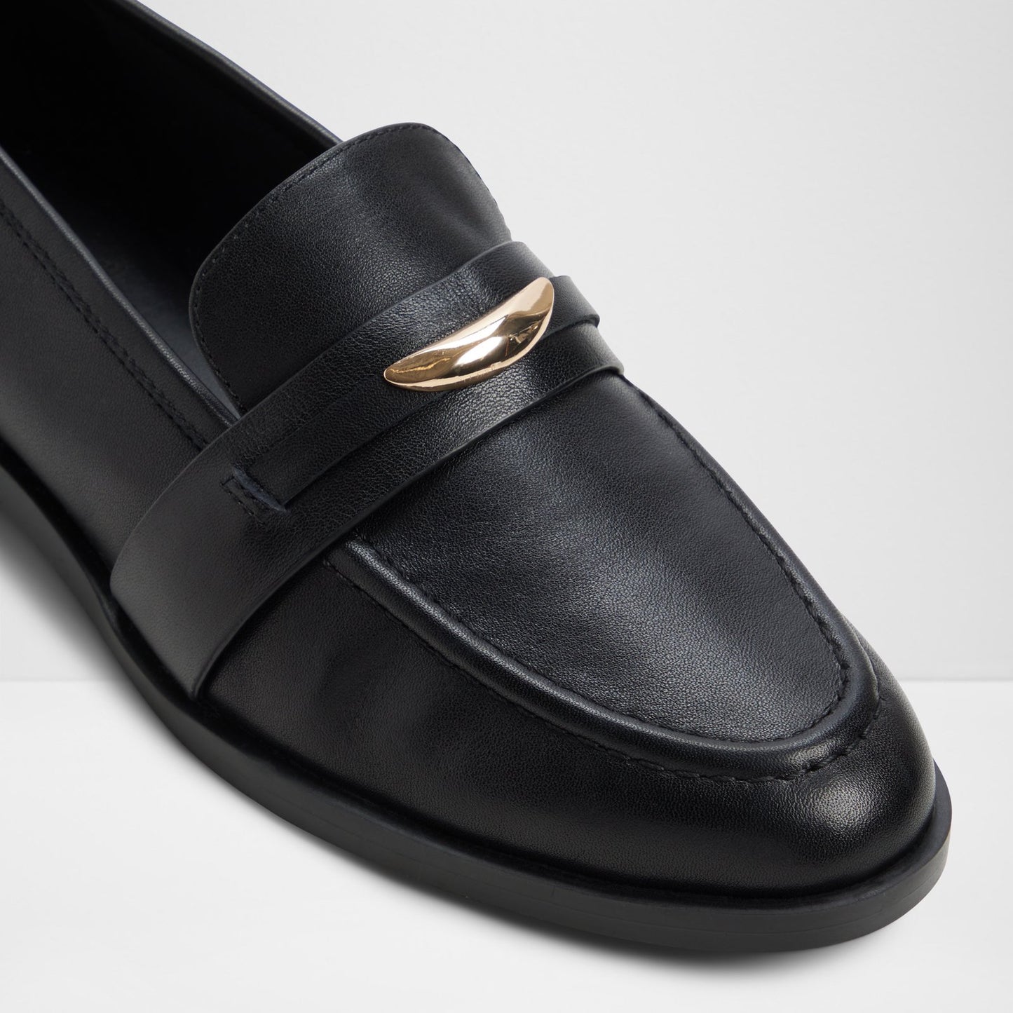 Kadın Siyah Loafer-4