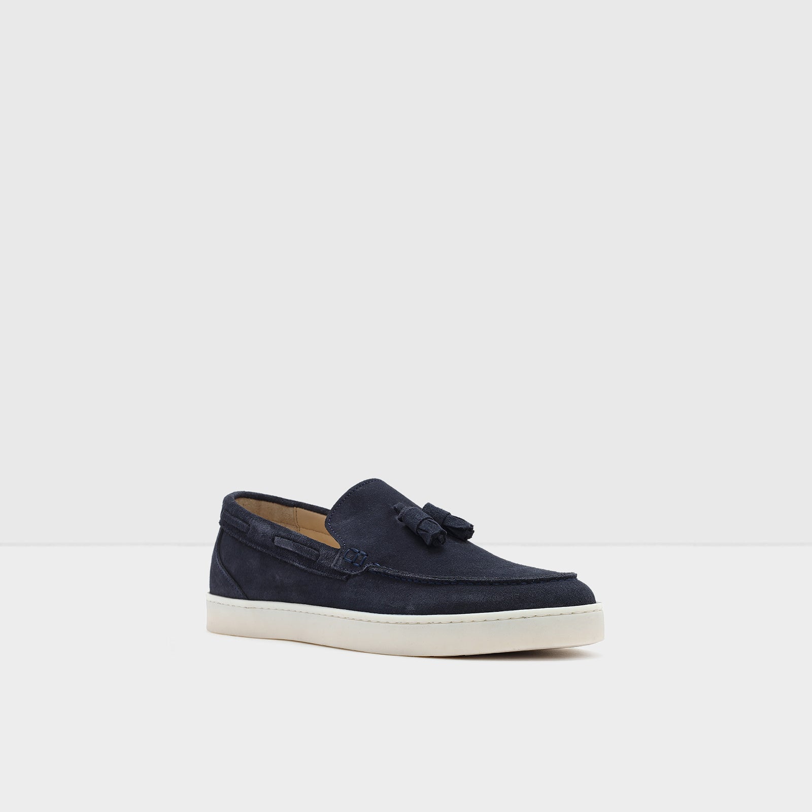 Erkek Lacivert Loafer-4