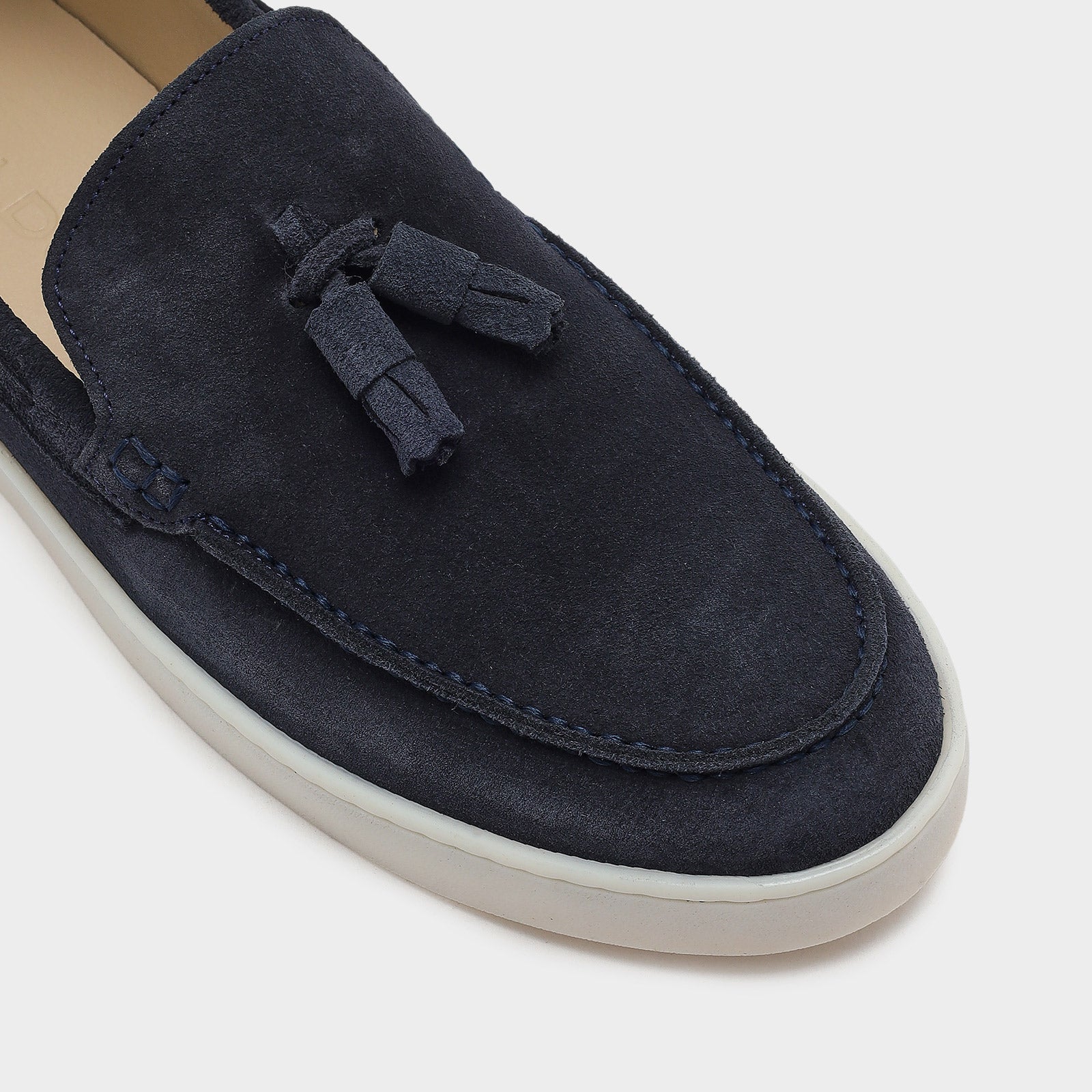 Erkek Lacivert Loafer-5