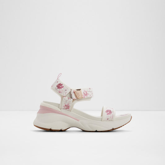 Kadın Pembe Dolgu Topuklu Sandalet-1