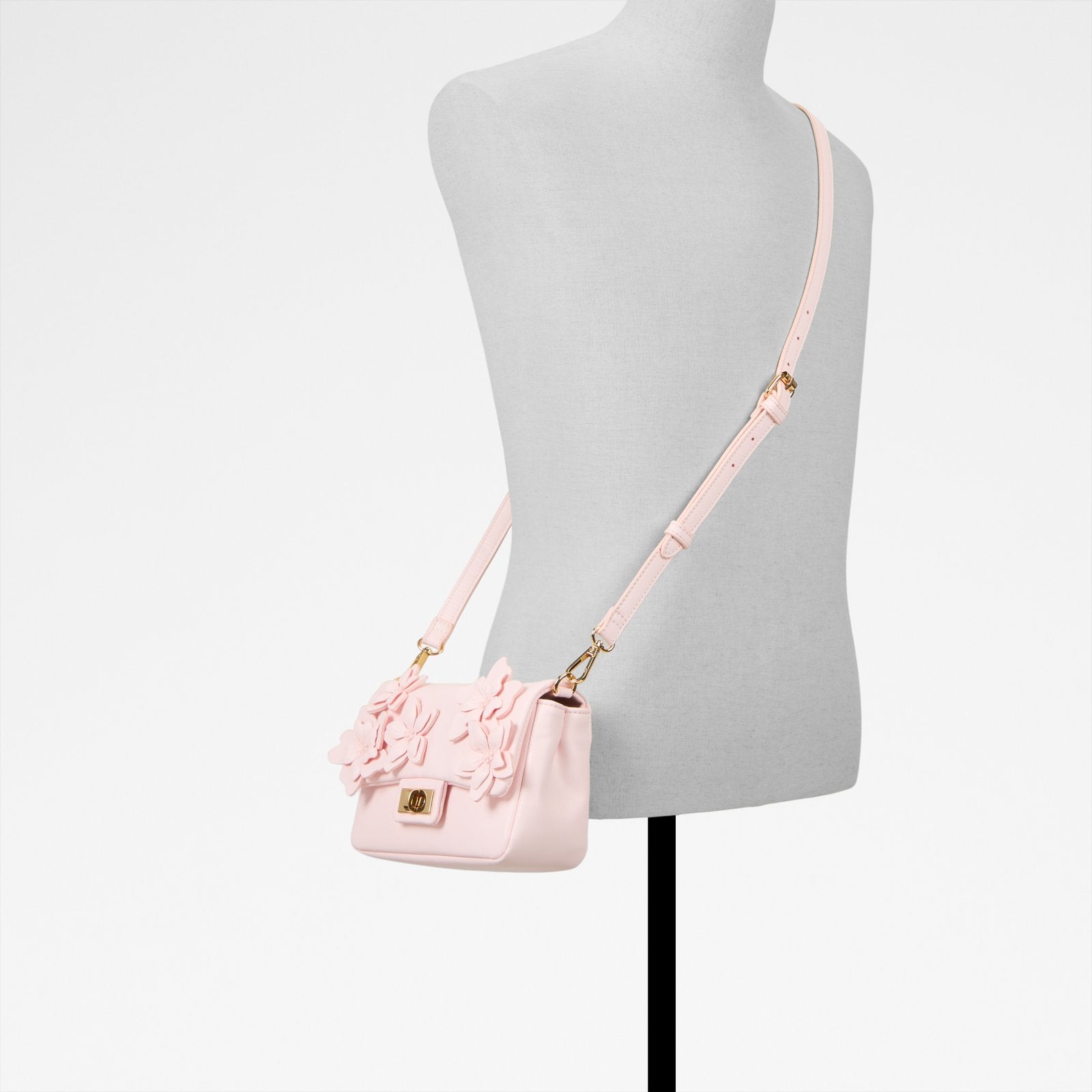 Kadın Pembe El ve Omuz Çantası-5