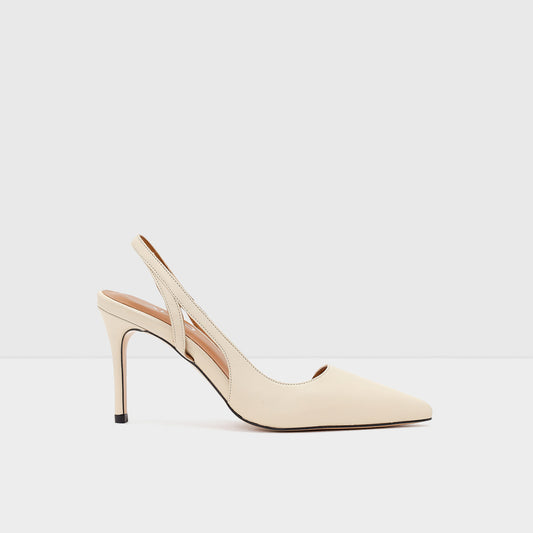 Kadın Bej Topuklu Ayakkabı-1