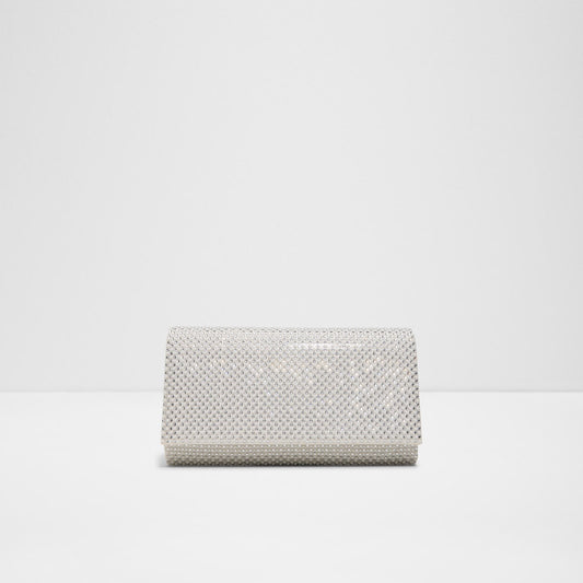 Kadın Gümüş Rengi El Çantası-1