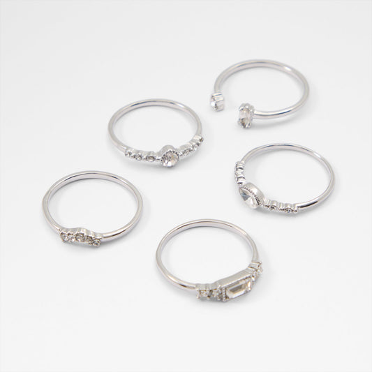 Kadın Gümüş Rengi Yüzük-1