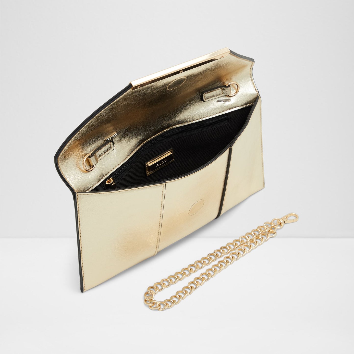 Kadın Altın Portföy ve Abiye Çanta-3