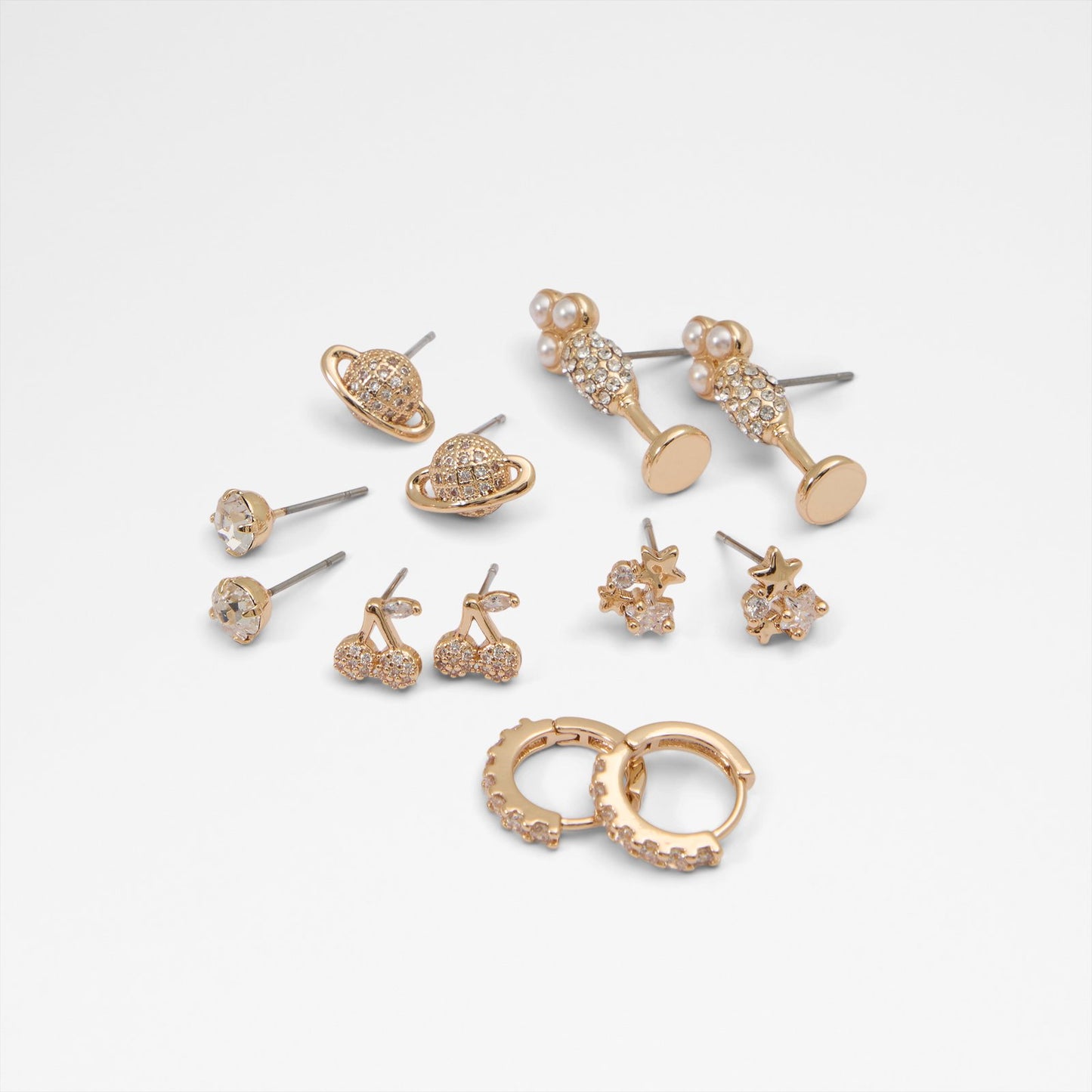 Gold Rengi Kadın Küpe-2