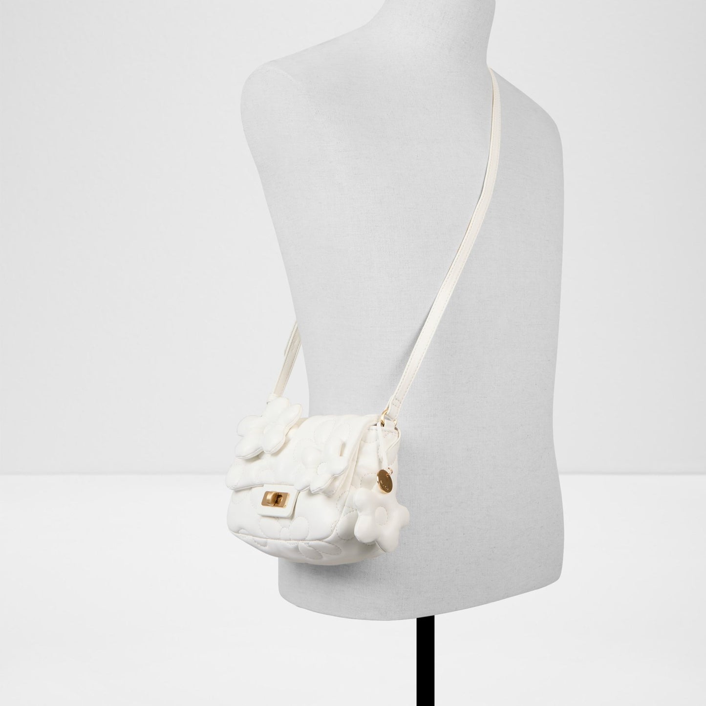 Kadın Beyaz Çarpaz Kadın Çanta-4