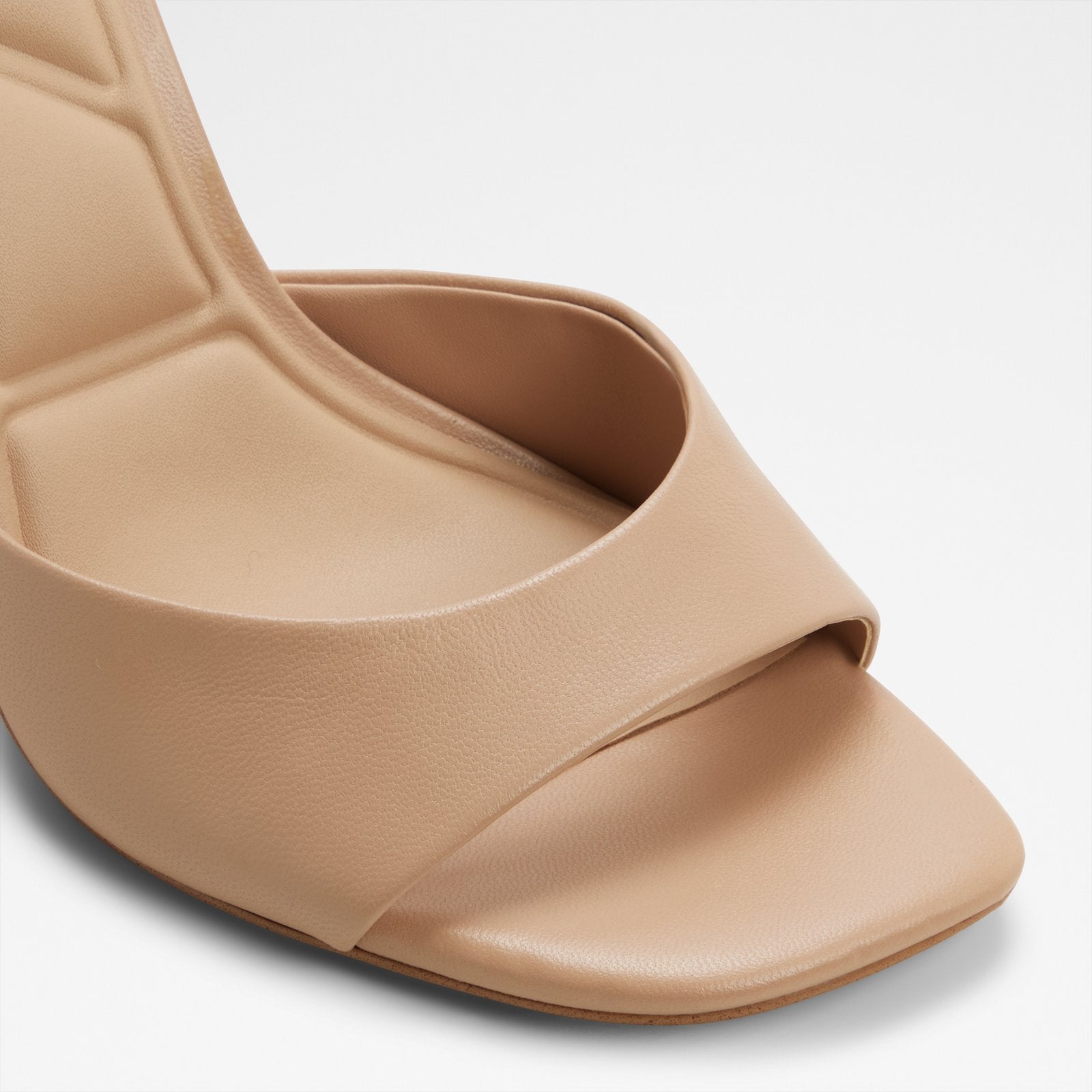 Kadın Bej Topuklu Sandalet-5