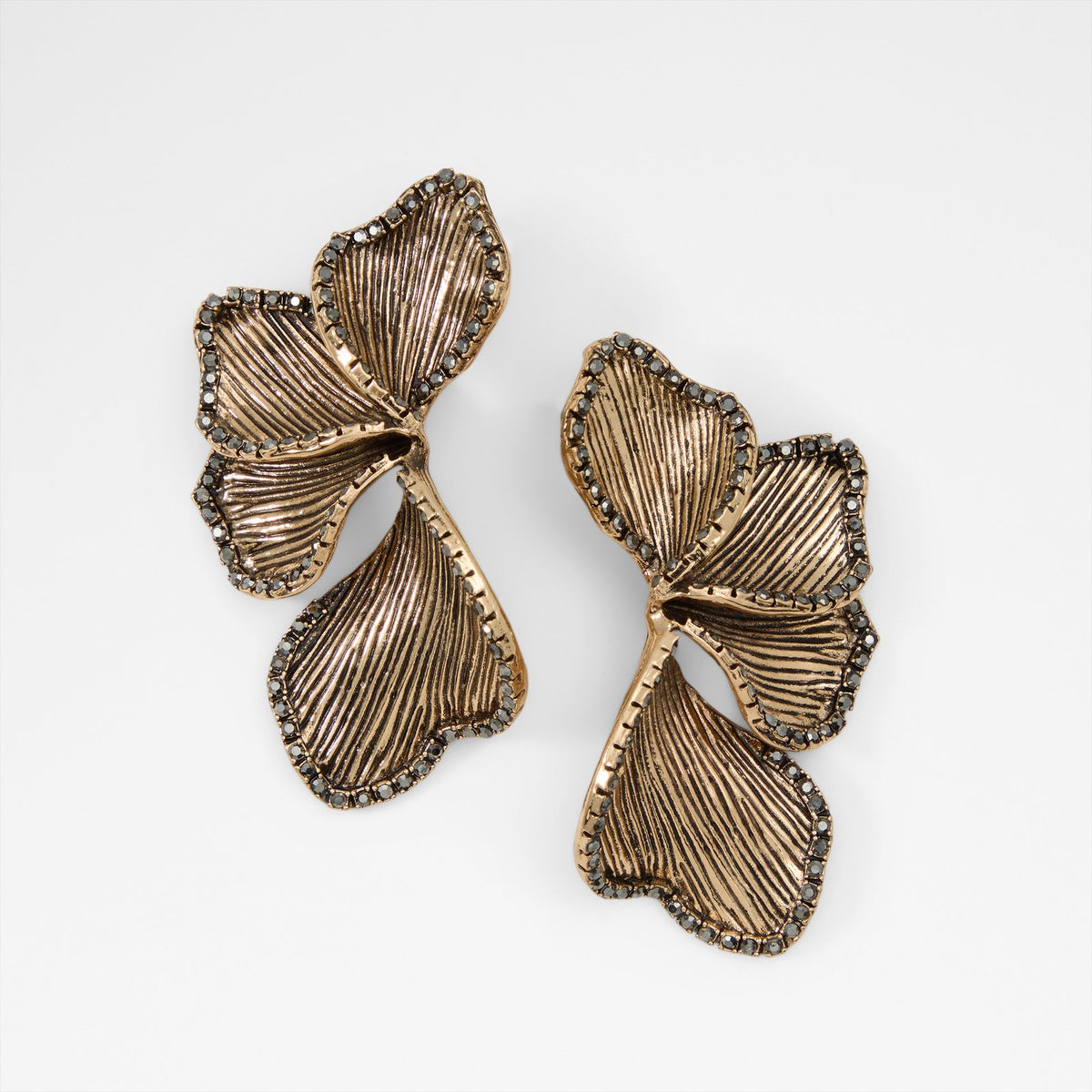 Kadın Altın Rengi Küpe-1