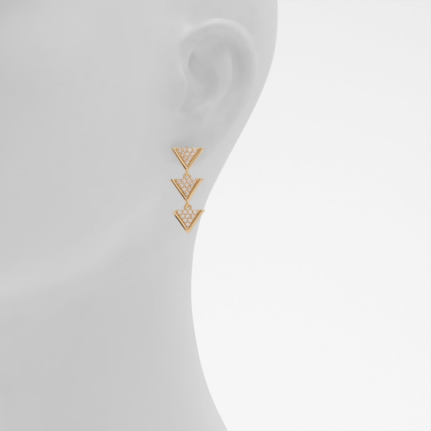 Kadın Gold Rengi Küpe-2