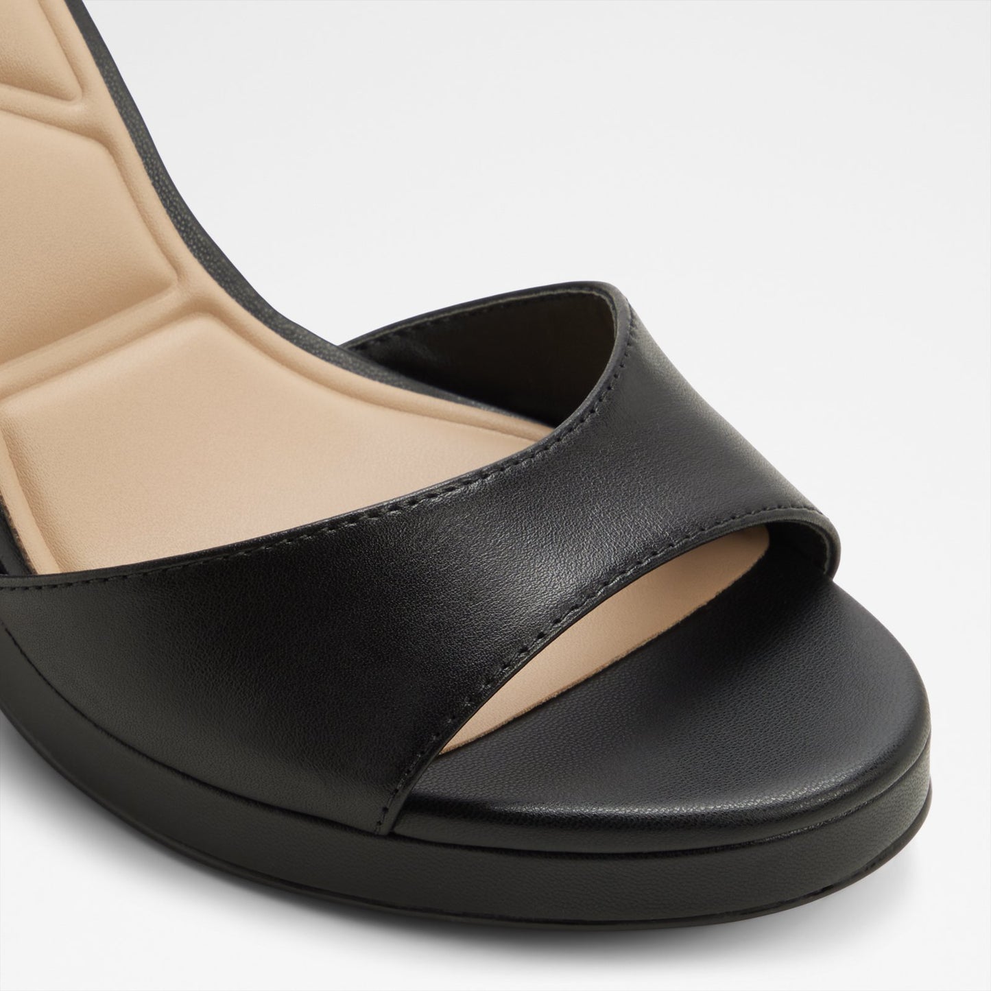 Kadın Siyah Topuklu Sandalet-5