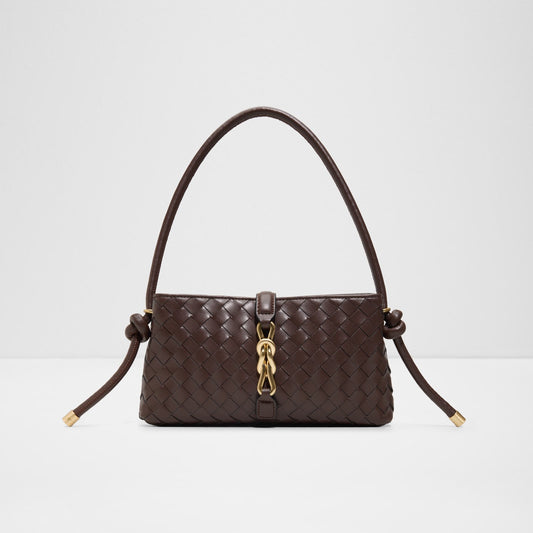 Kadın Kahve El ve Omuz Çantası-1