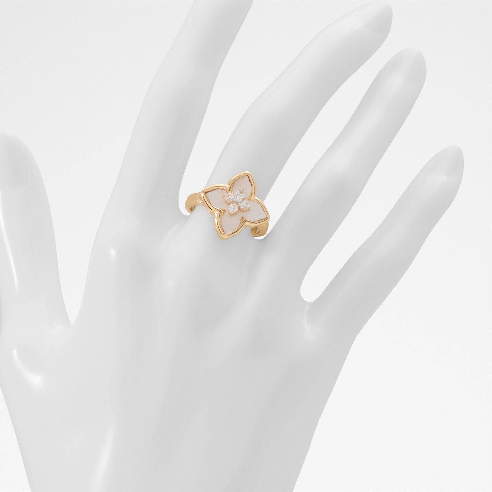 Kadın Gümüş Rengi Yüzük-2