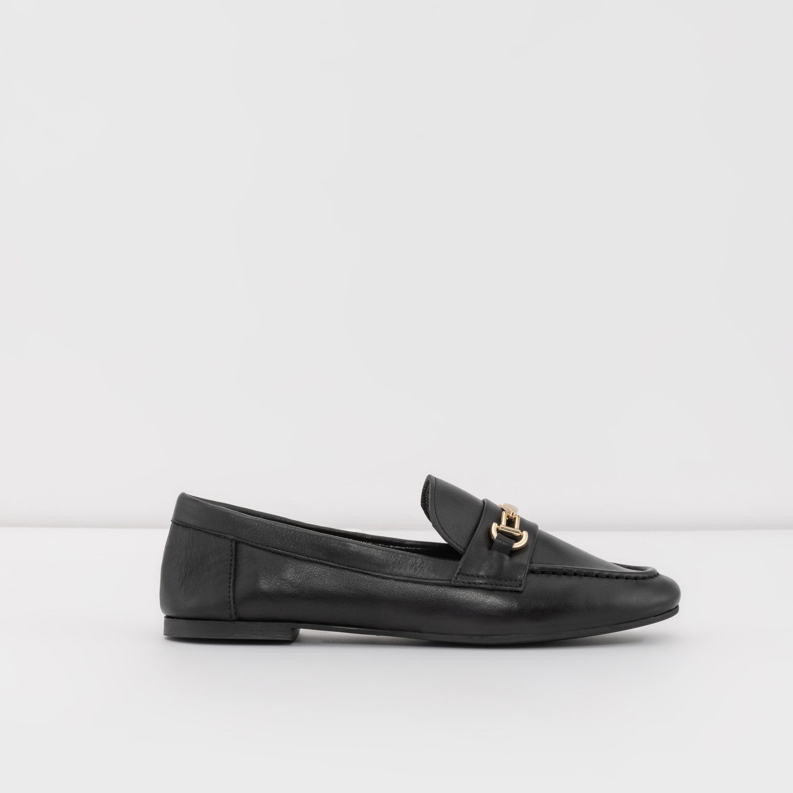 Kadın Siyah Loafer-1