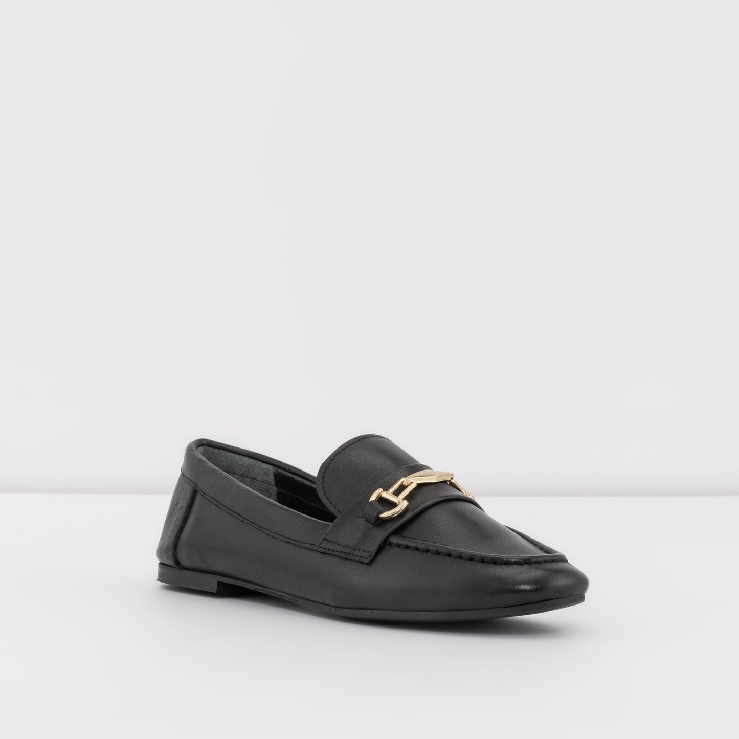 Kadın Siyah Loafer-4