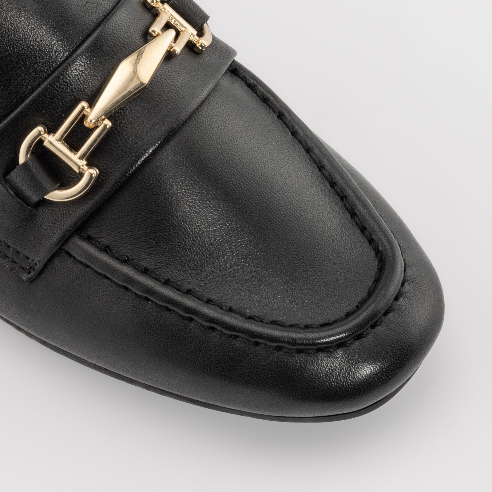 Kadın Siyah Loafer-5