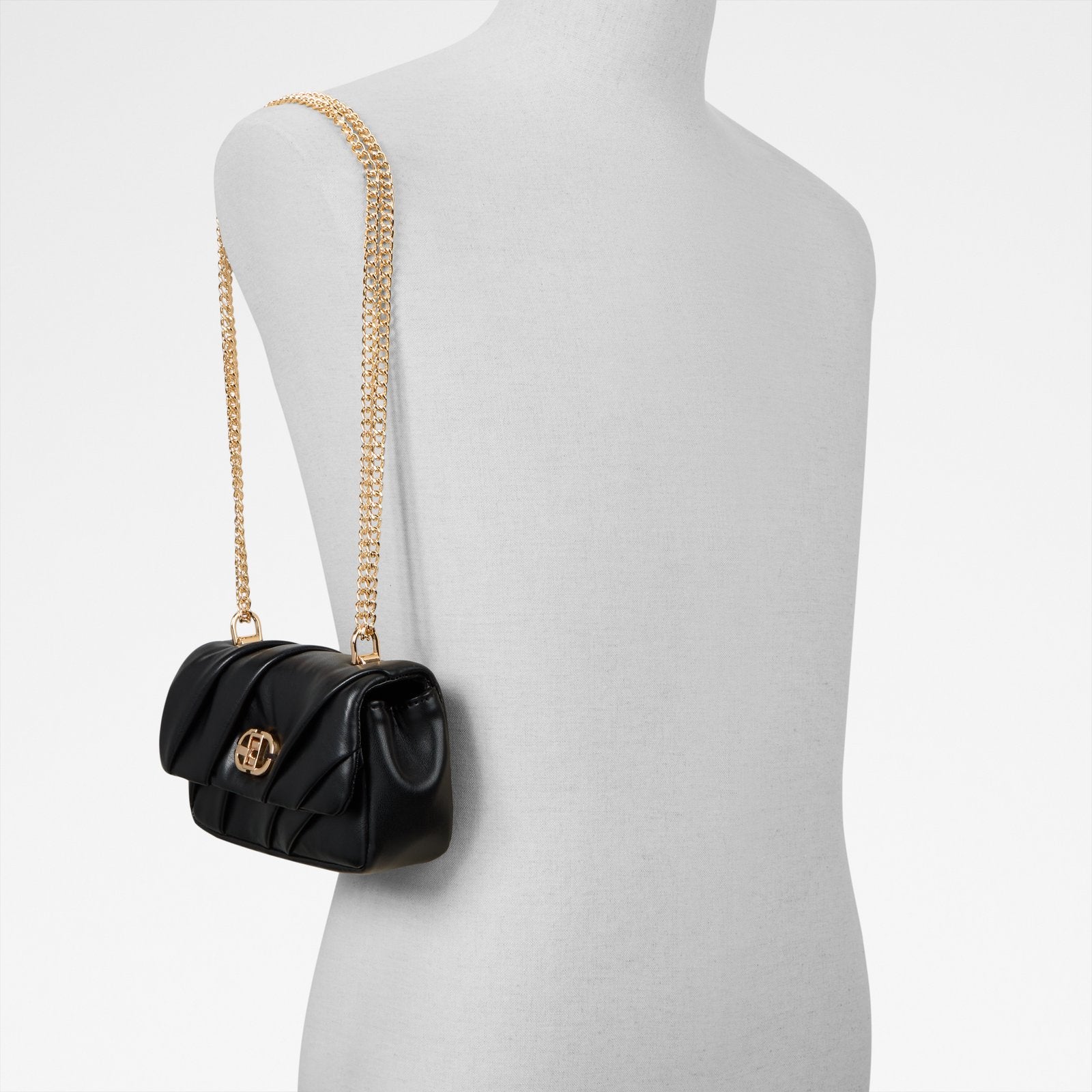 Kadın Siyah Çarpaz Kadın Çanta-5