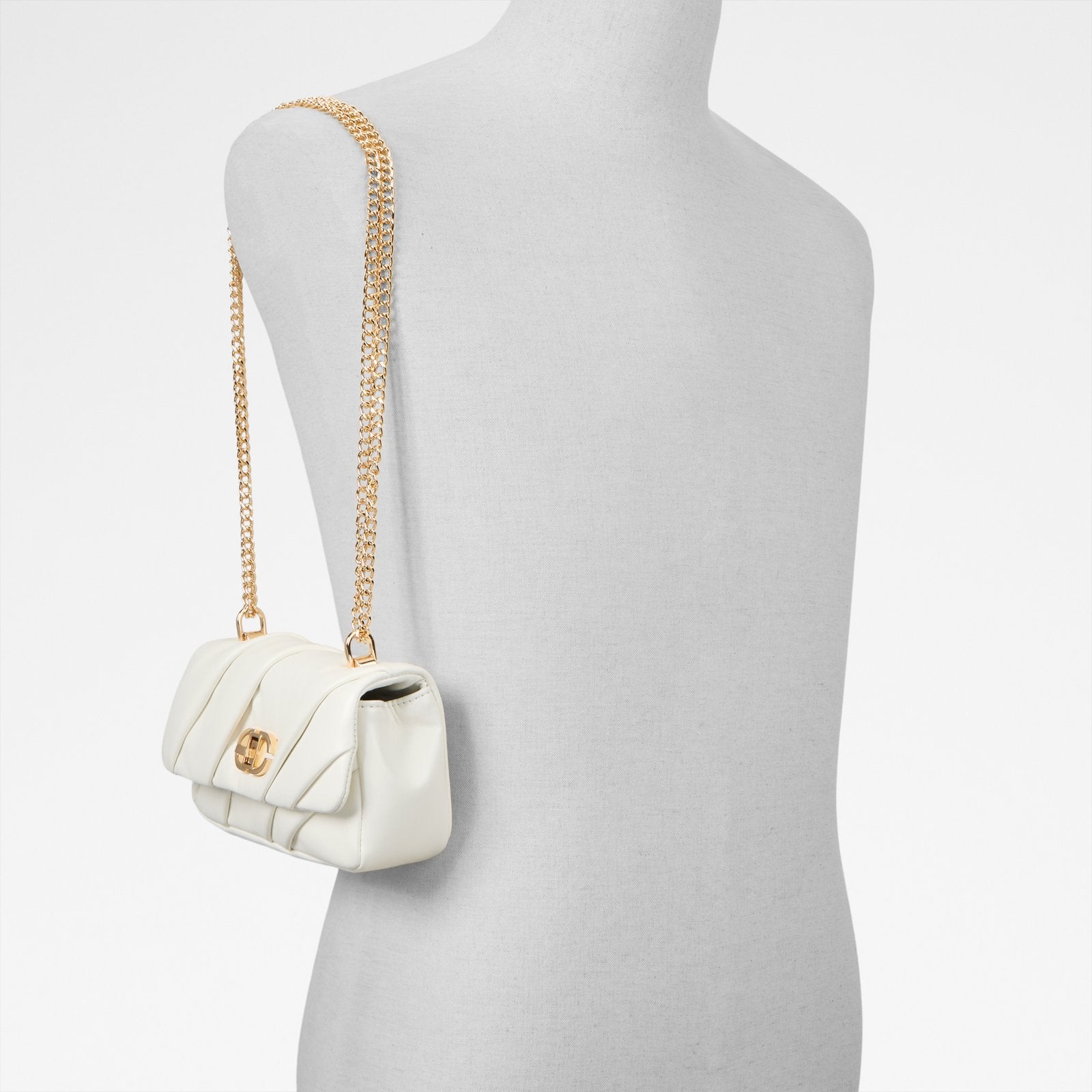 Kadın Beyaz Çarpaz Kadın Çanta-5